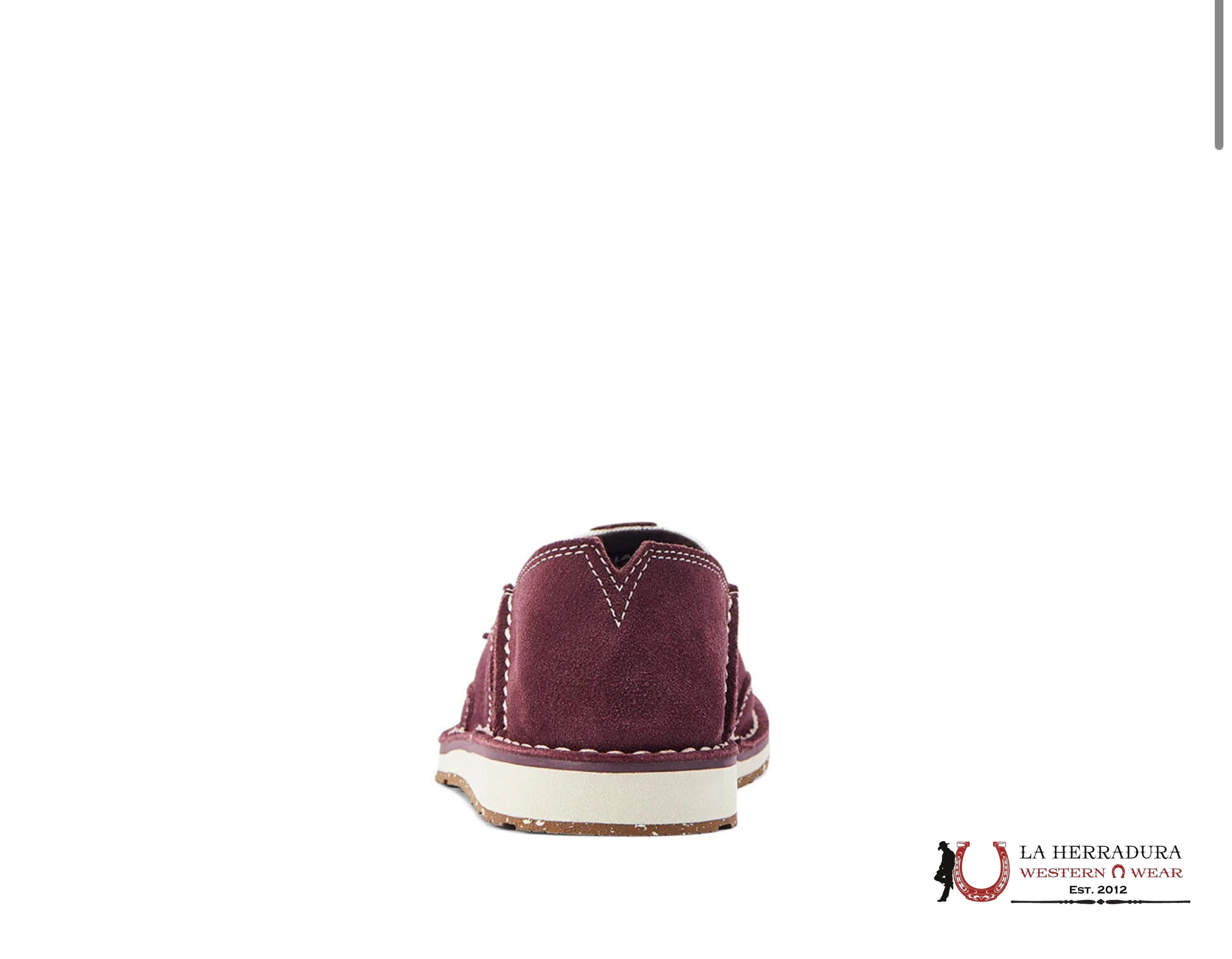 ARIAT WOMENS SLIP ON CRUISER WINE / HENHOUSE - 4533 ZAPATOS MUJERES