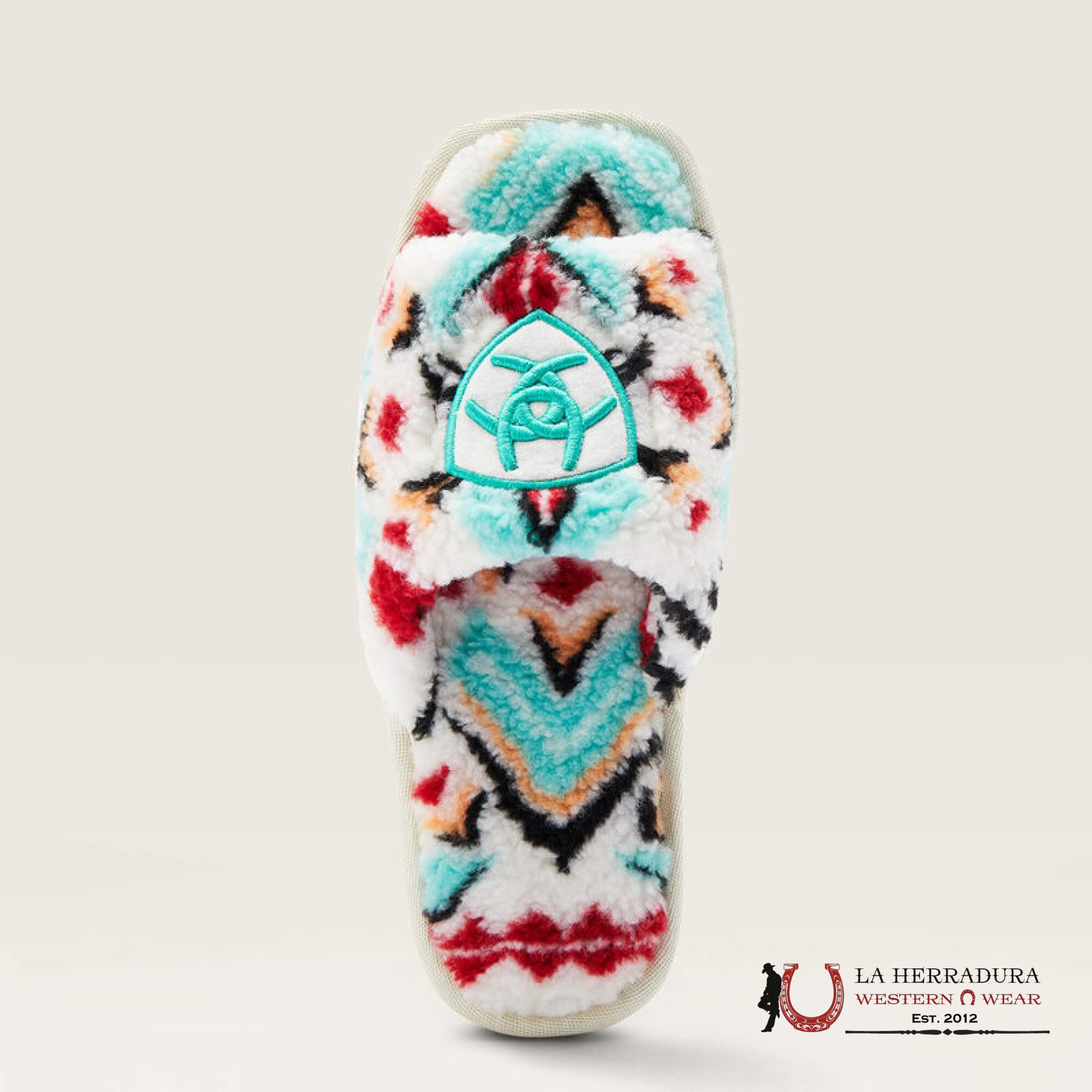 Ariat Womens Square Toe Slip-0N Cozy Slide Zapatos Mujeres