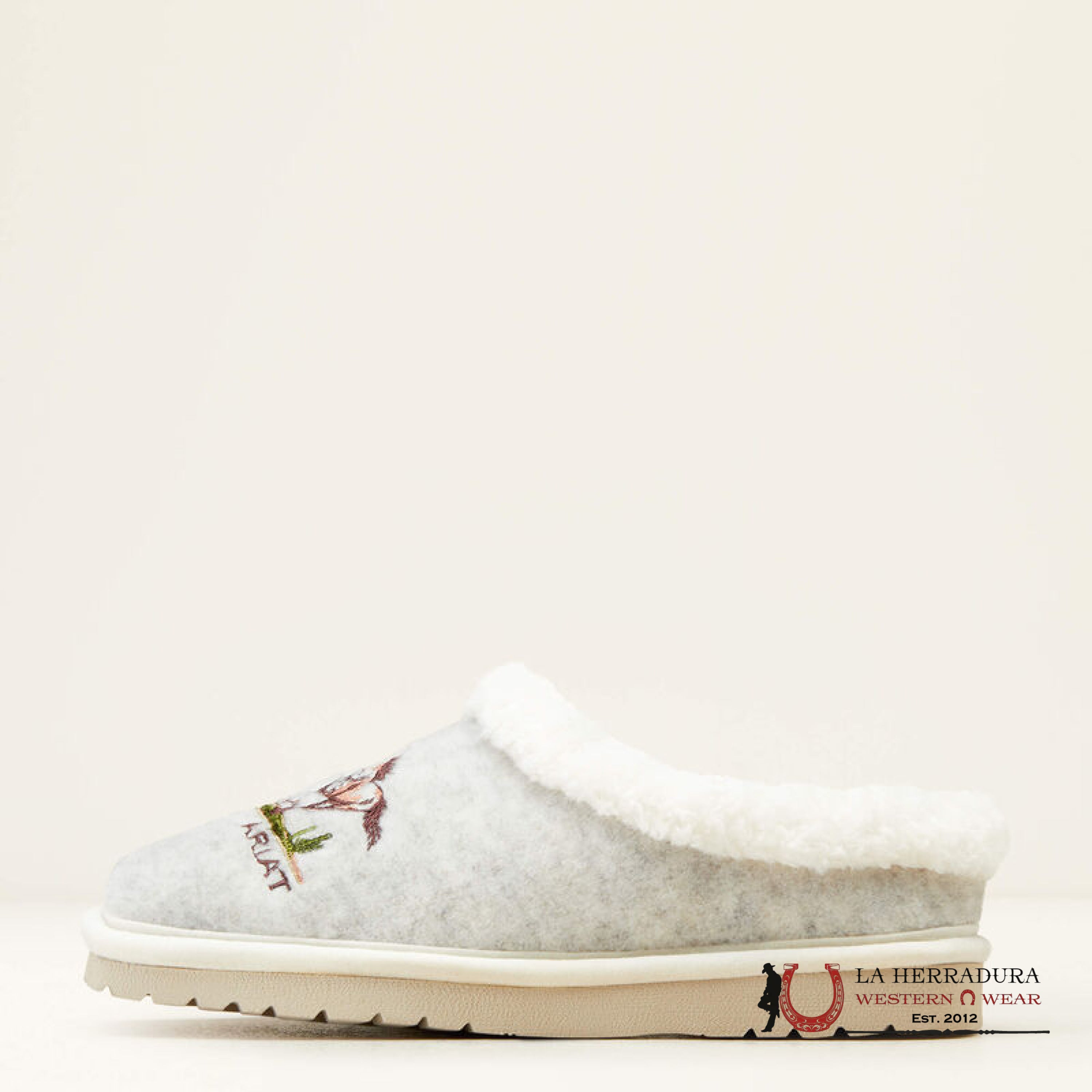 Ariat Womens Square Toe Slip-0N Roaming Horse Zapatos Mujeres