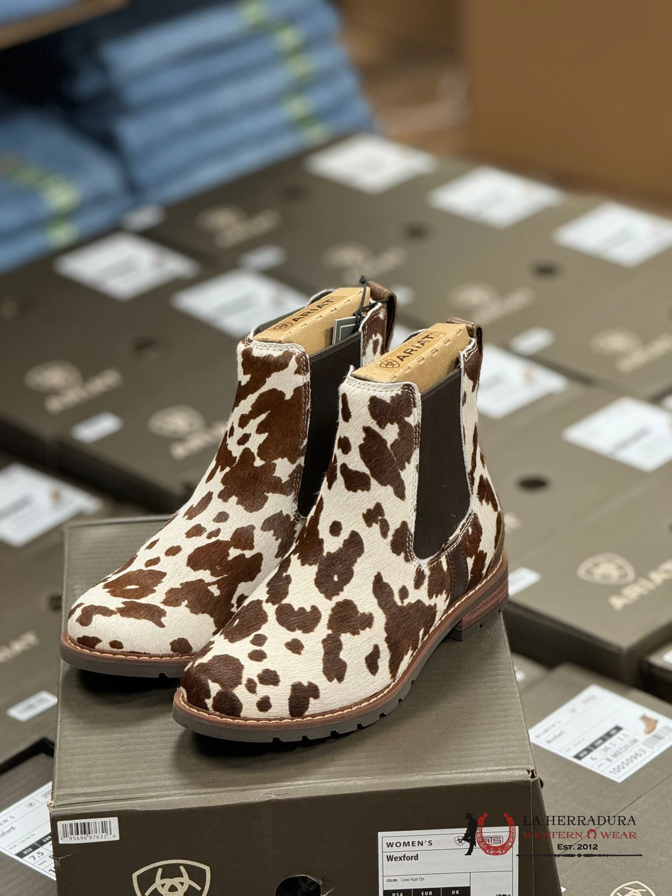 Ariat Women’s Wexford Cow Hair On Short Boot Botas Mujeres