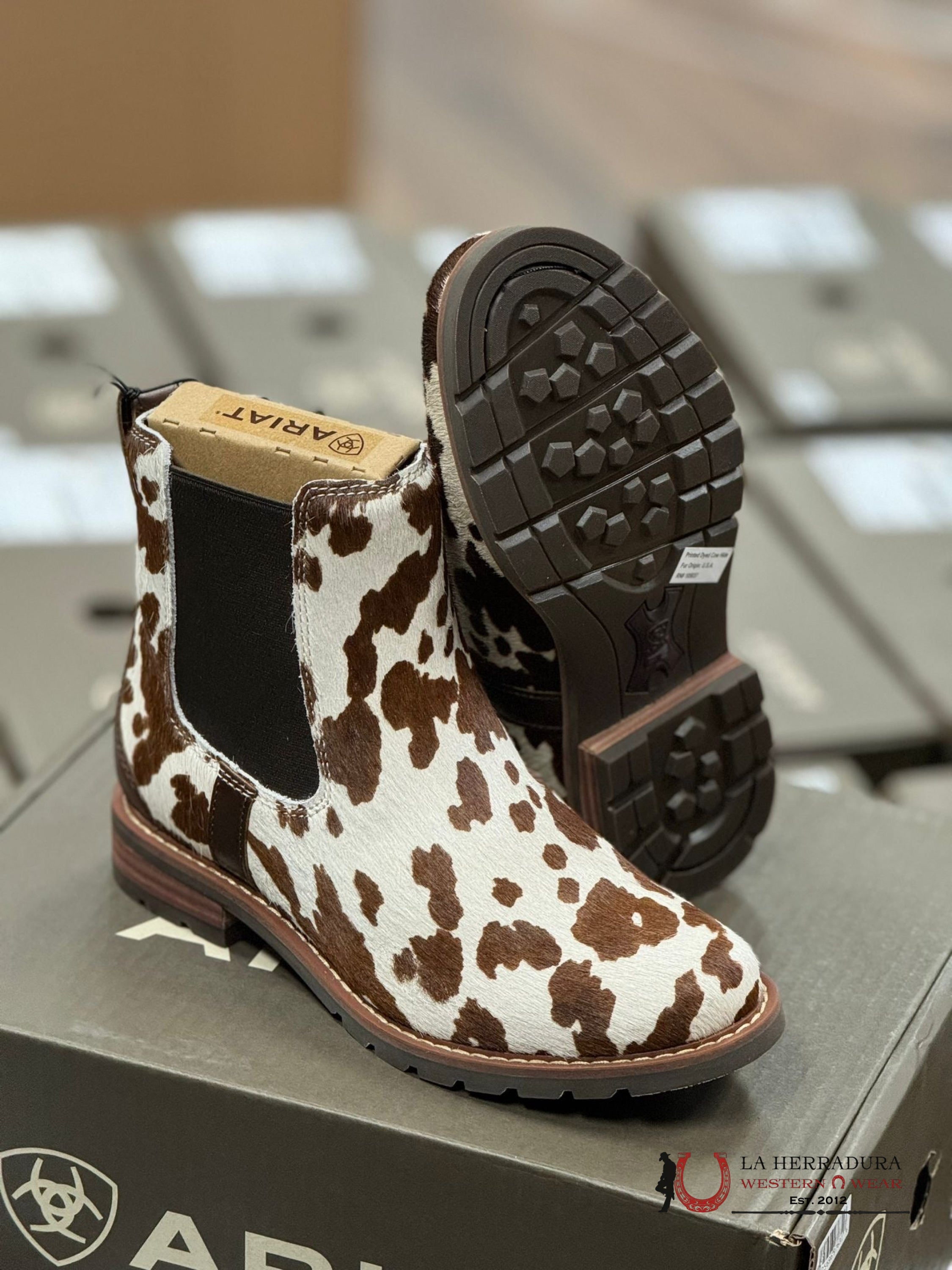 Ariat Women’s Wexford Cow Hair On Short Boot Botas Mujeres