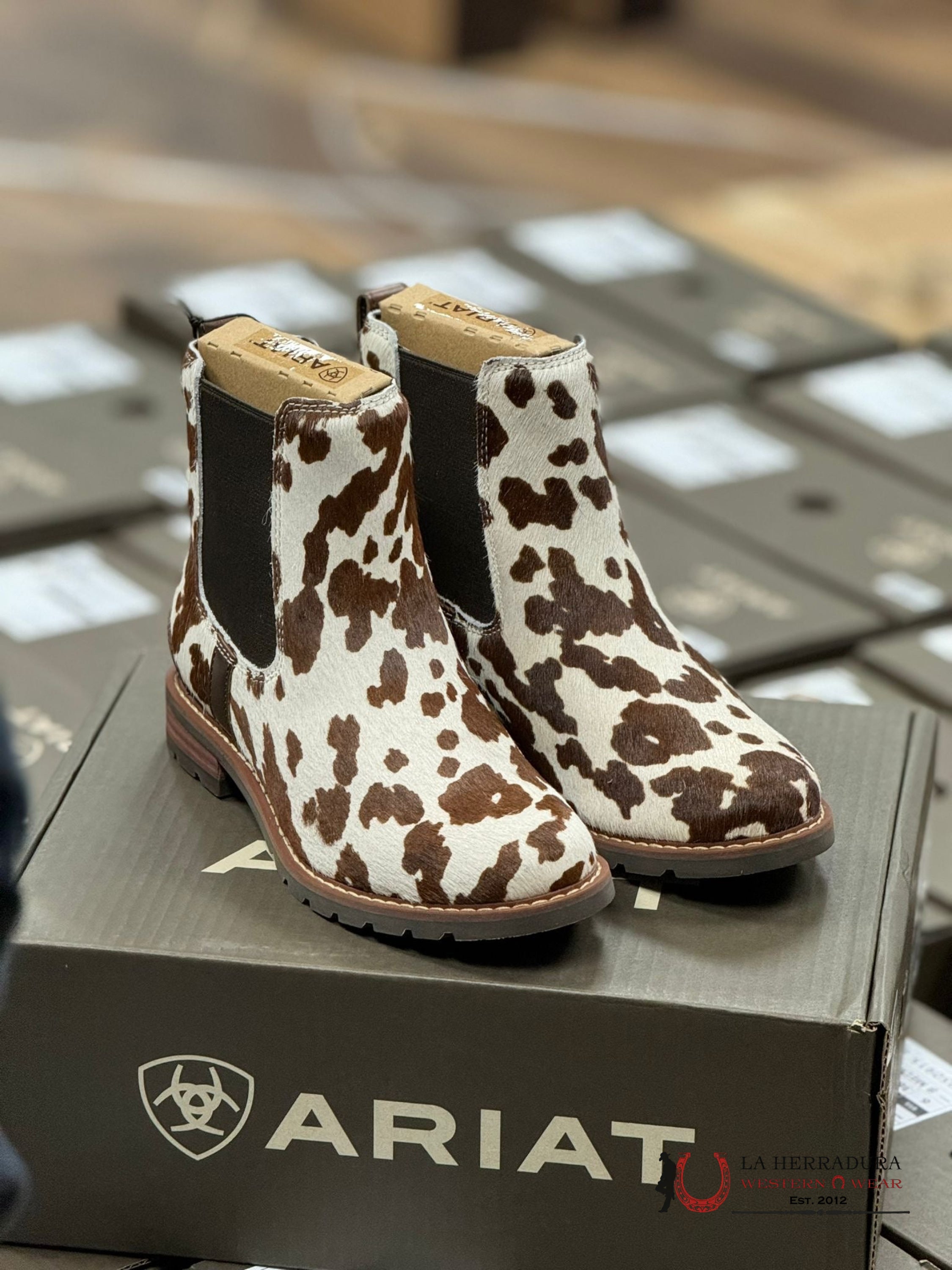 Ariat Women’s Wexford Cow Hair On Short Boot Botas Mujeres