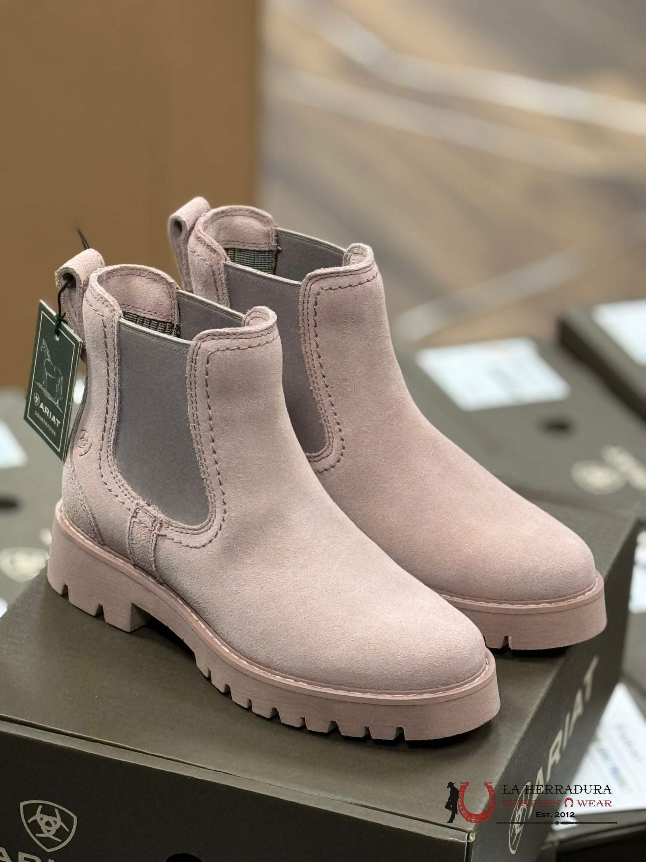 Ariat Women’s Wexford Lug Dusty Rose Short Boot Botas Mujeres