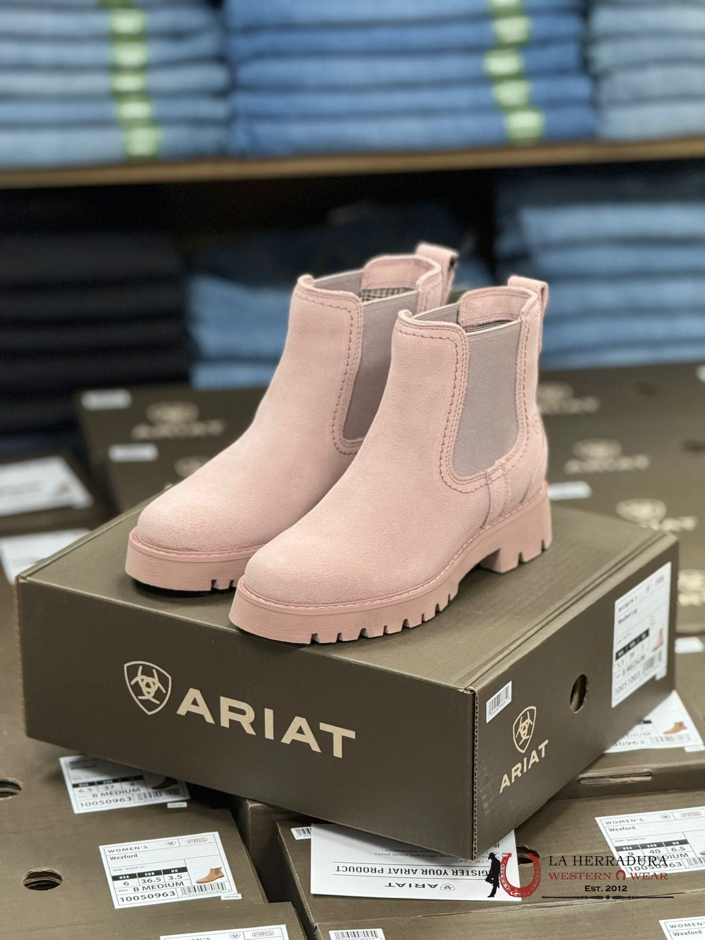 Ariat Women’s Wexford Lug Dusty Rose Short Boot Botas Mujeres