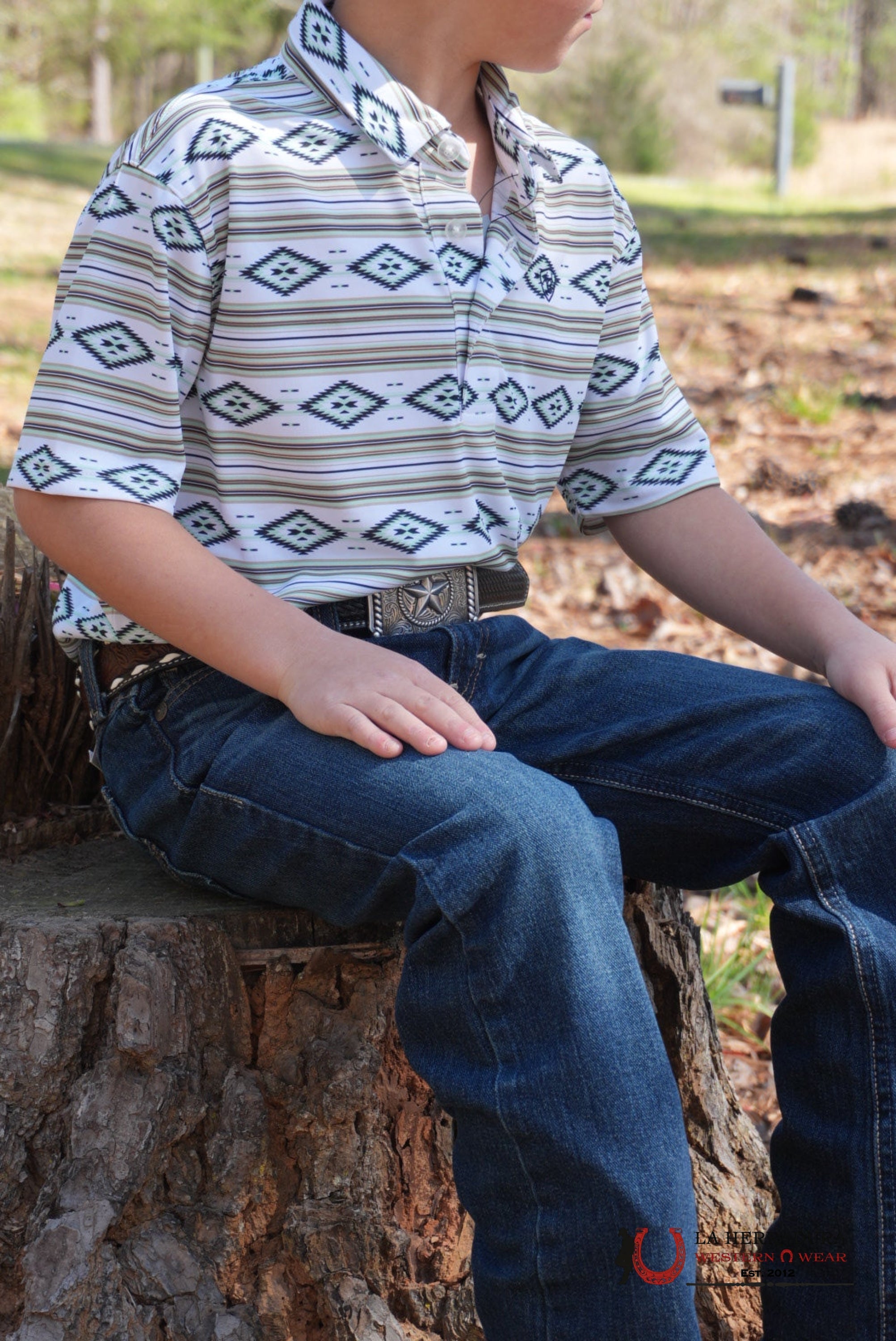 ARIATTEK KIDS SHIRT -BOYS WHITE SERAPE ALL OVER 10055424 NIÑOS