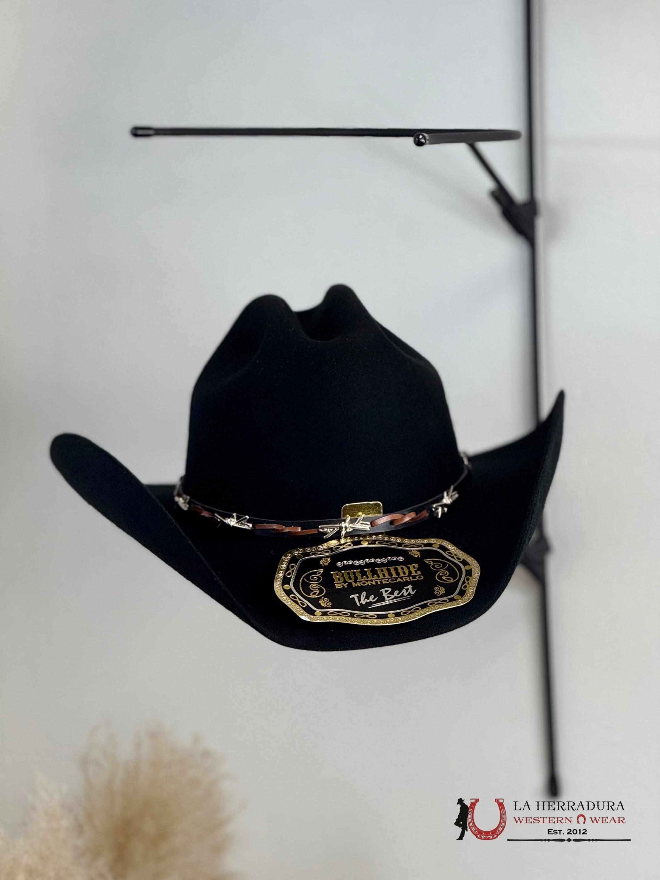 BLACK BUCKAROO BULLHIDE 6X FELT HAT TEJANA