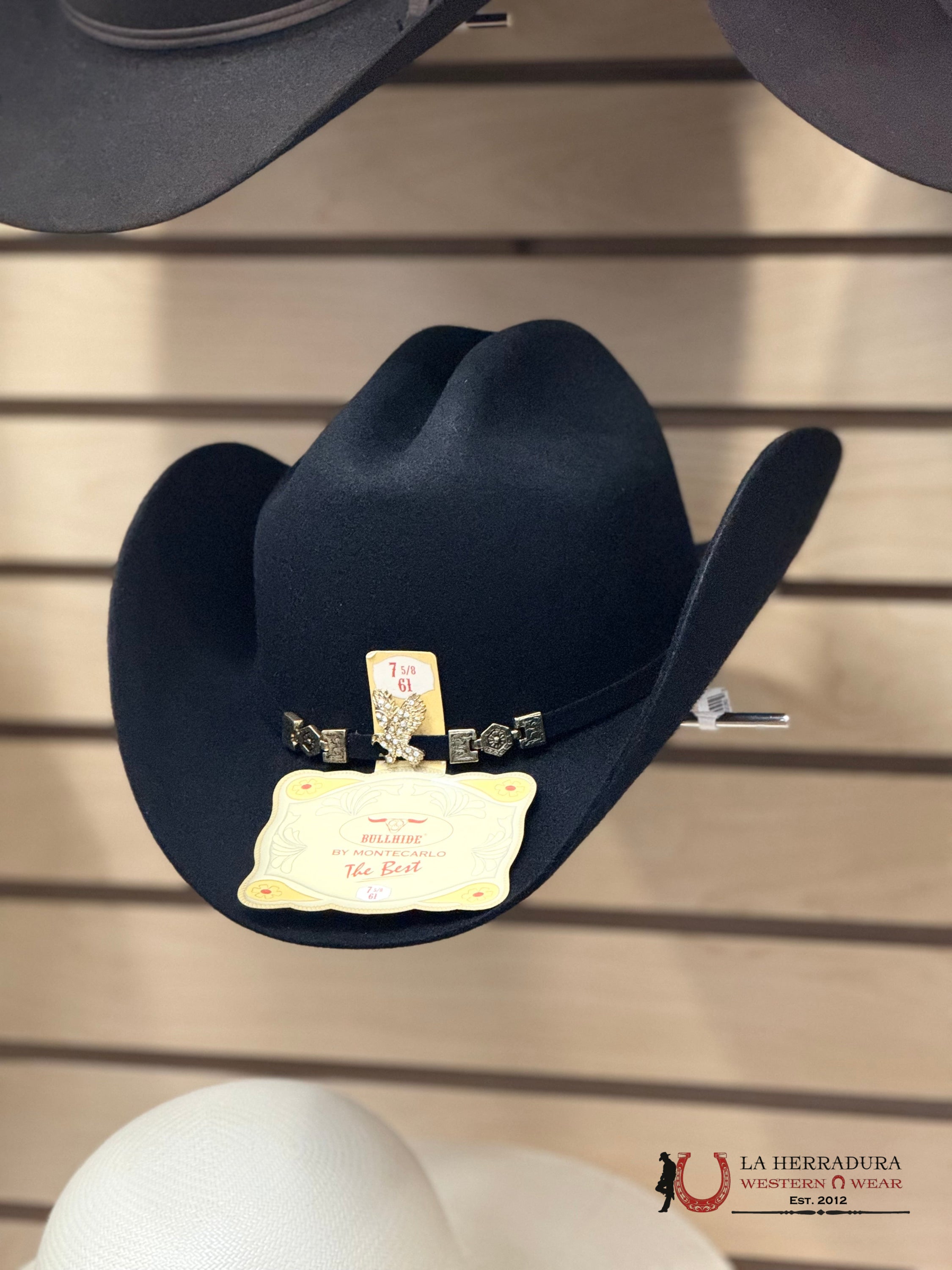 BLACK EL PRACTICO BULLHIDE 6X FELT HAT TEJANA