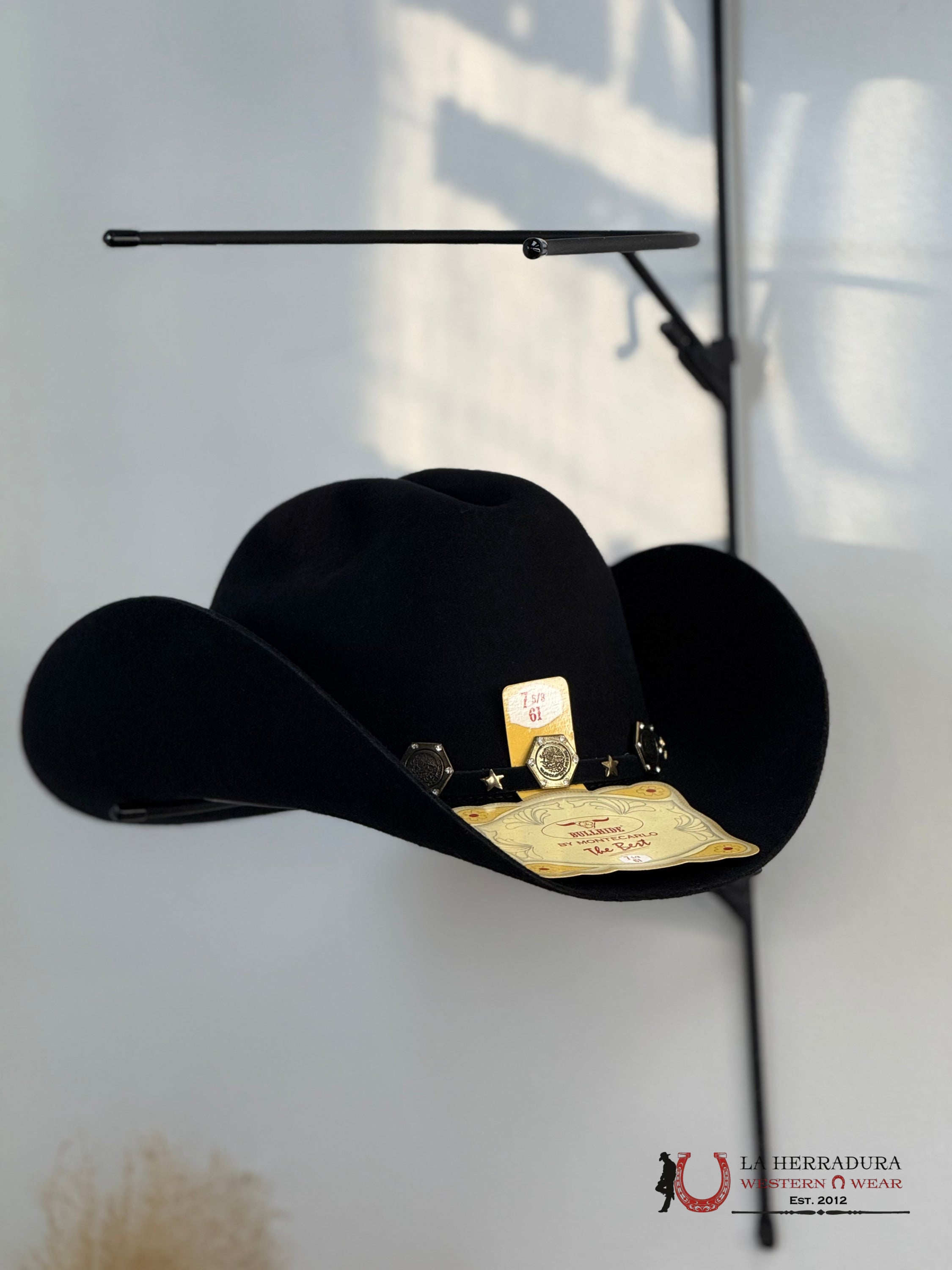 BLACK EL SERIO BULLHIDE 6X FELT HAT TEJANA