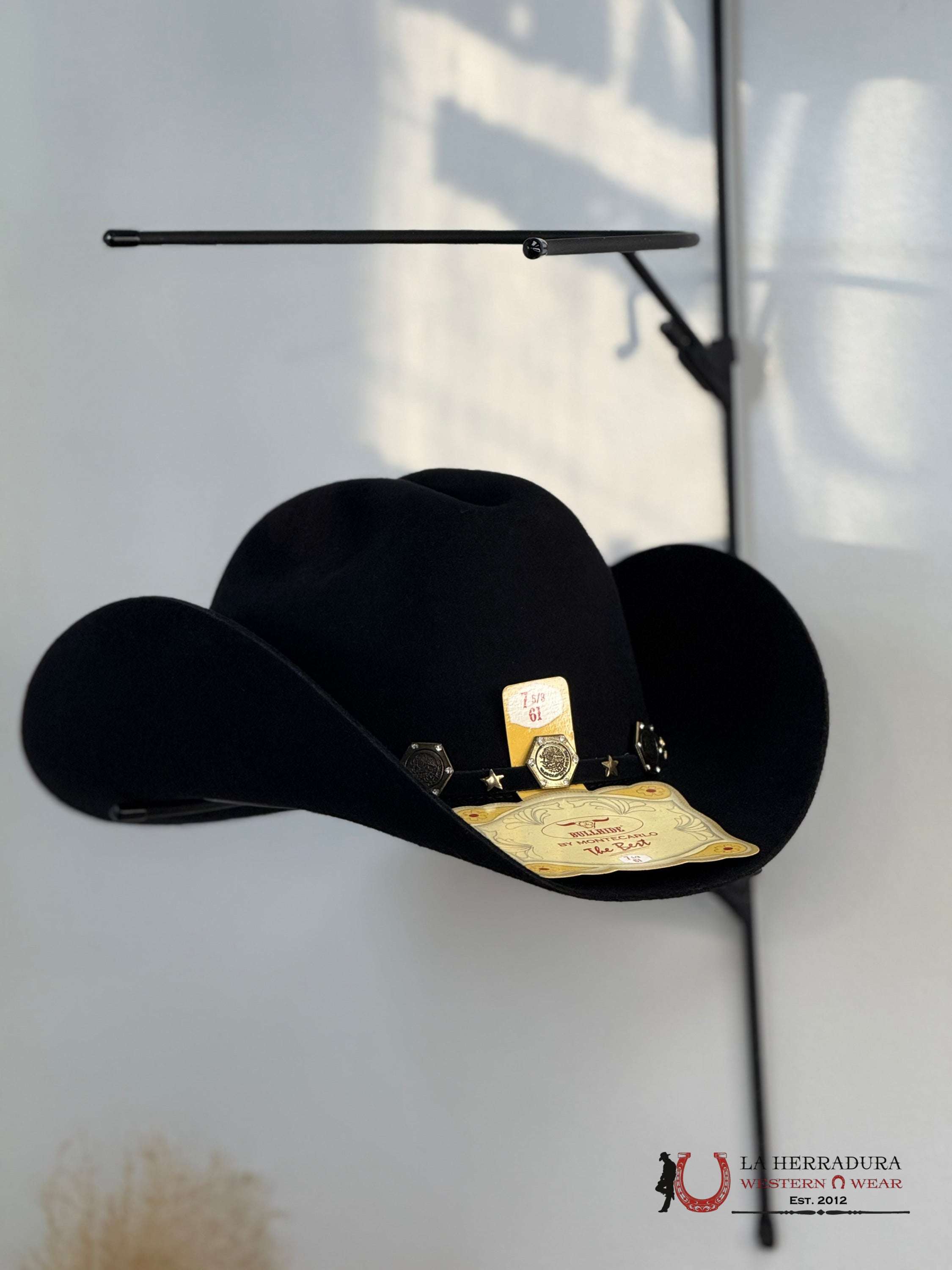 BLACK EL SERIO BULLHIDE 6X FELT HAT TEJANA