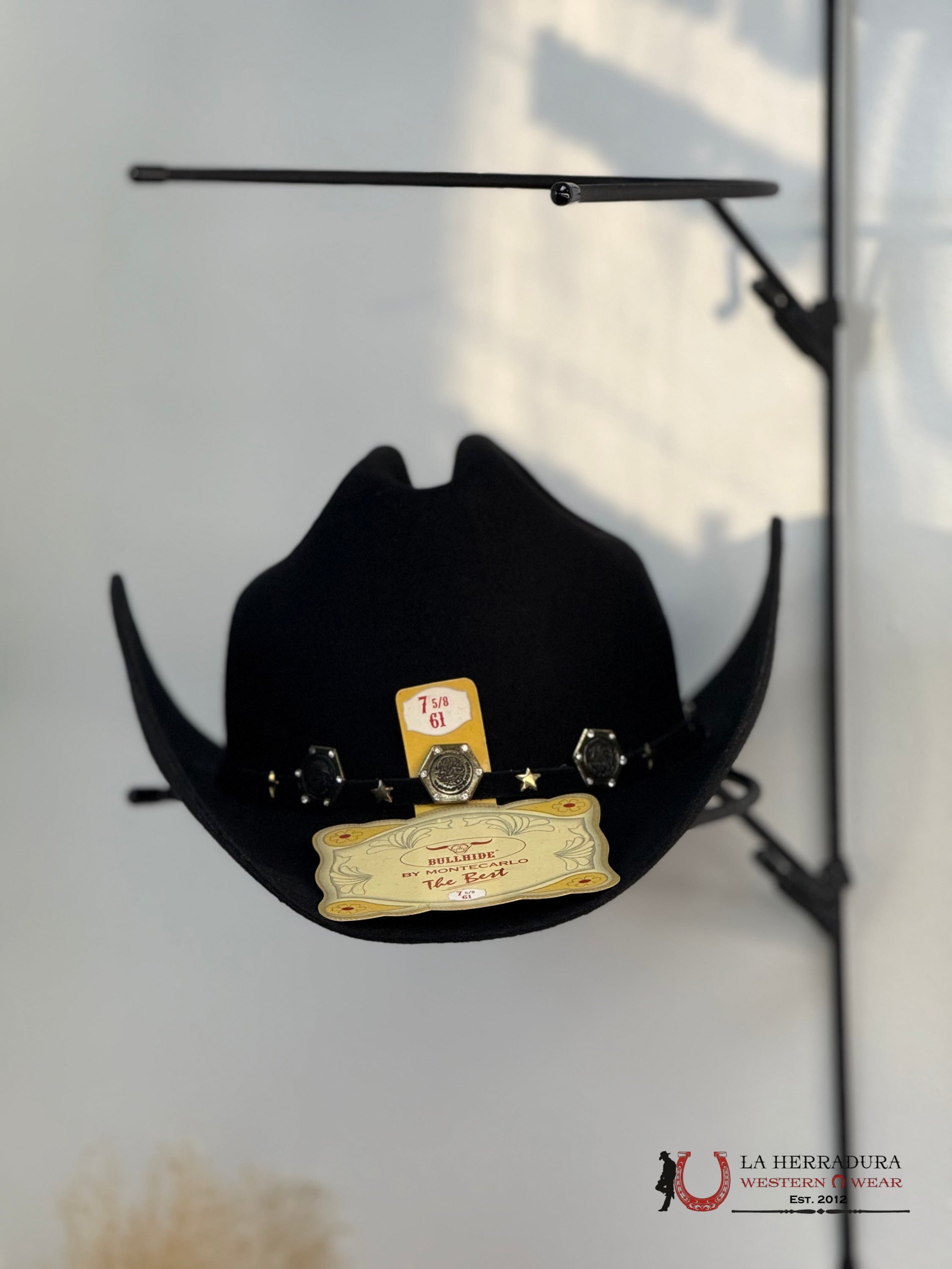 BLACK EL SERIO BULLHIDE 6X FELT HAT TEJANA