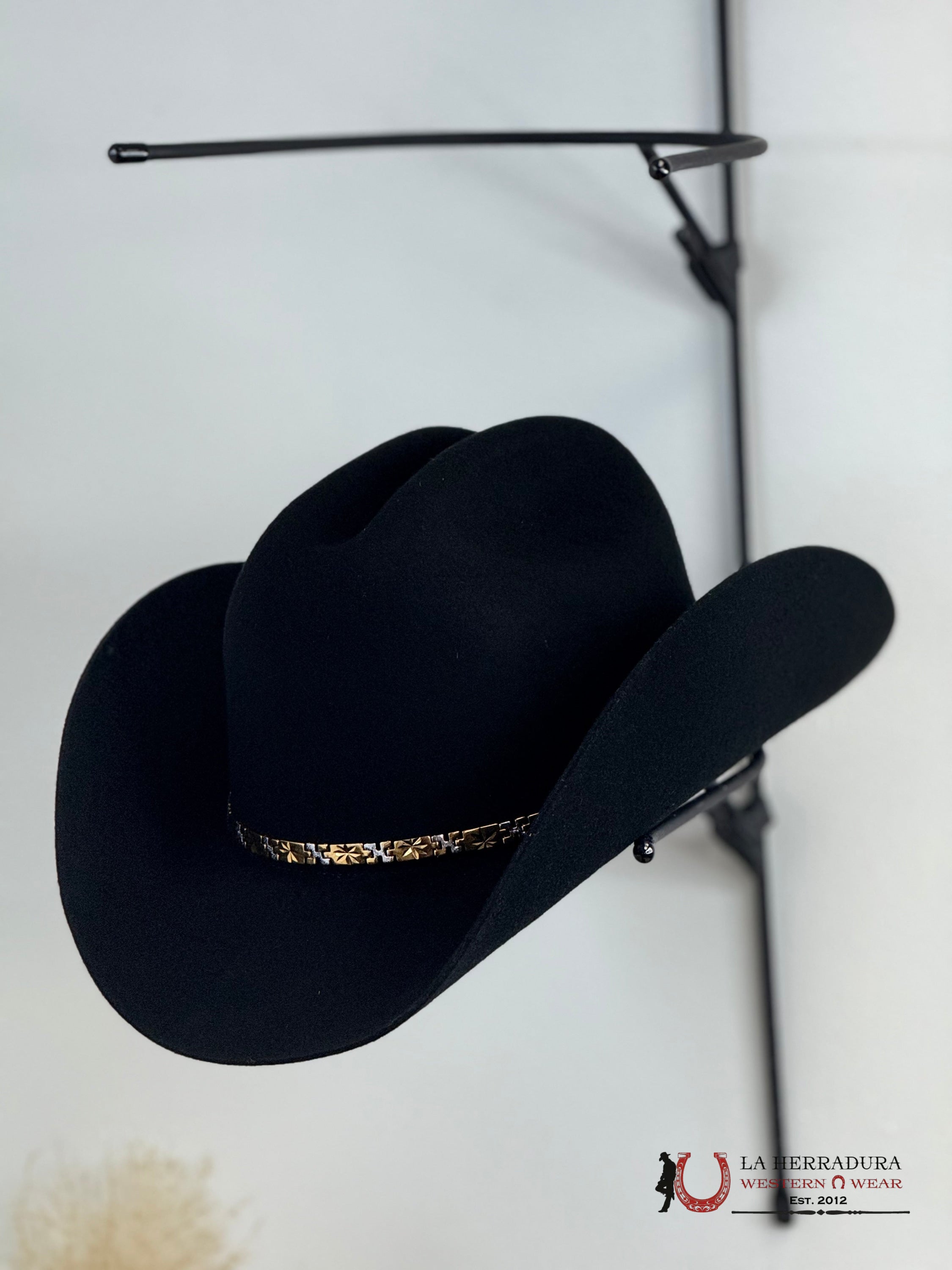 BLACK EL TAHUR BULLHIDE 8X FELT HAT TEJANA
