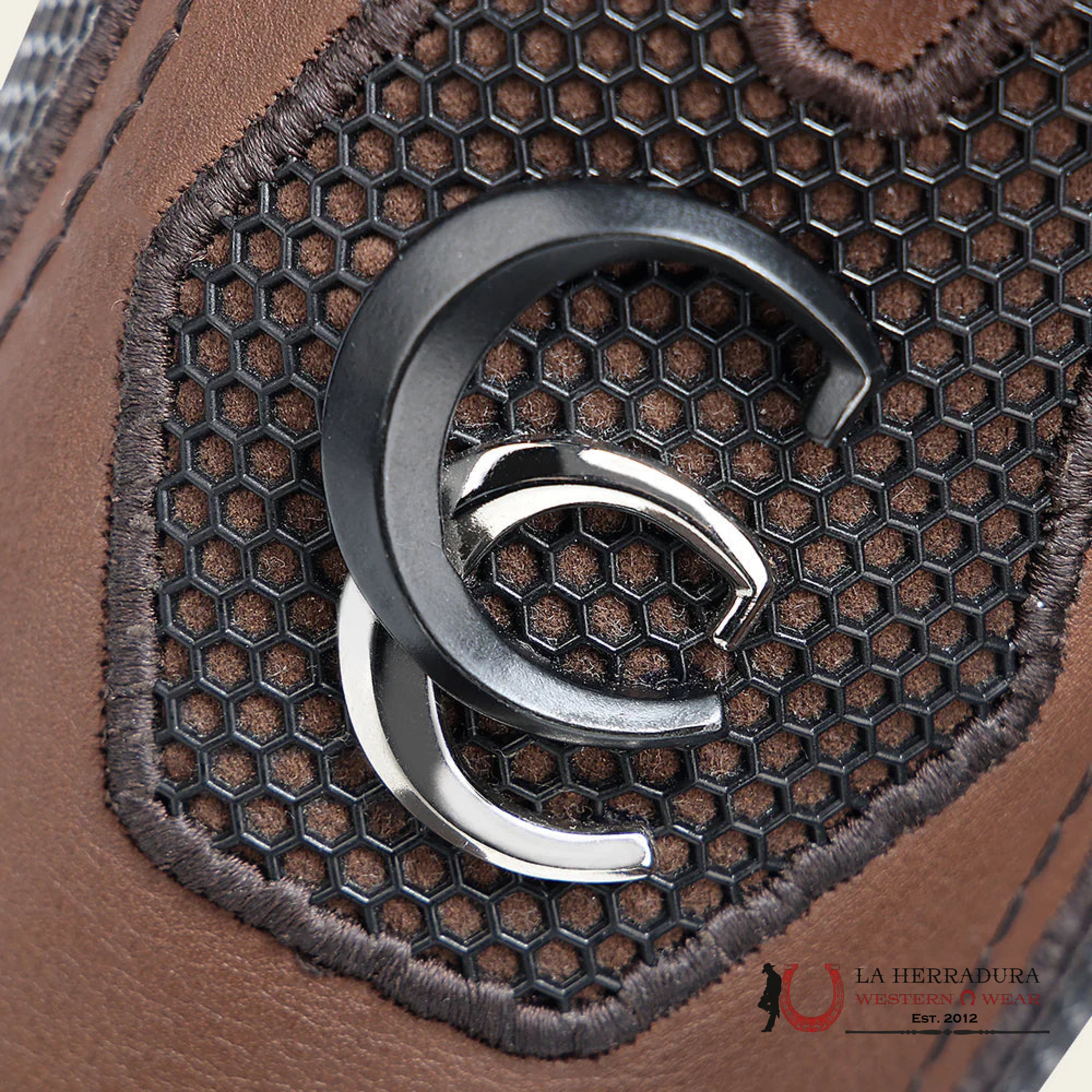 BOOTS CUADRA RES CRUST MIEL LASTER EMBROIDERY SQUARE TOE CU984 BOTAS HOMBRES