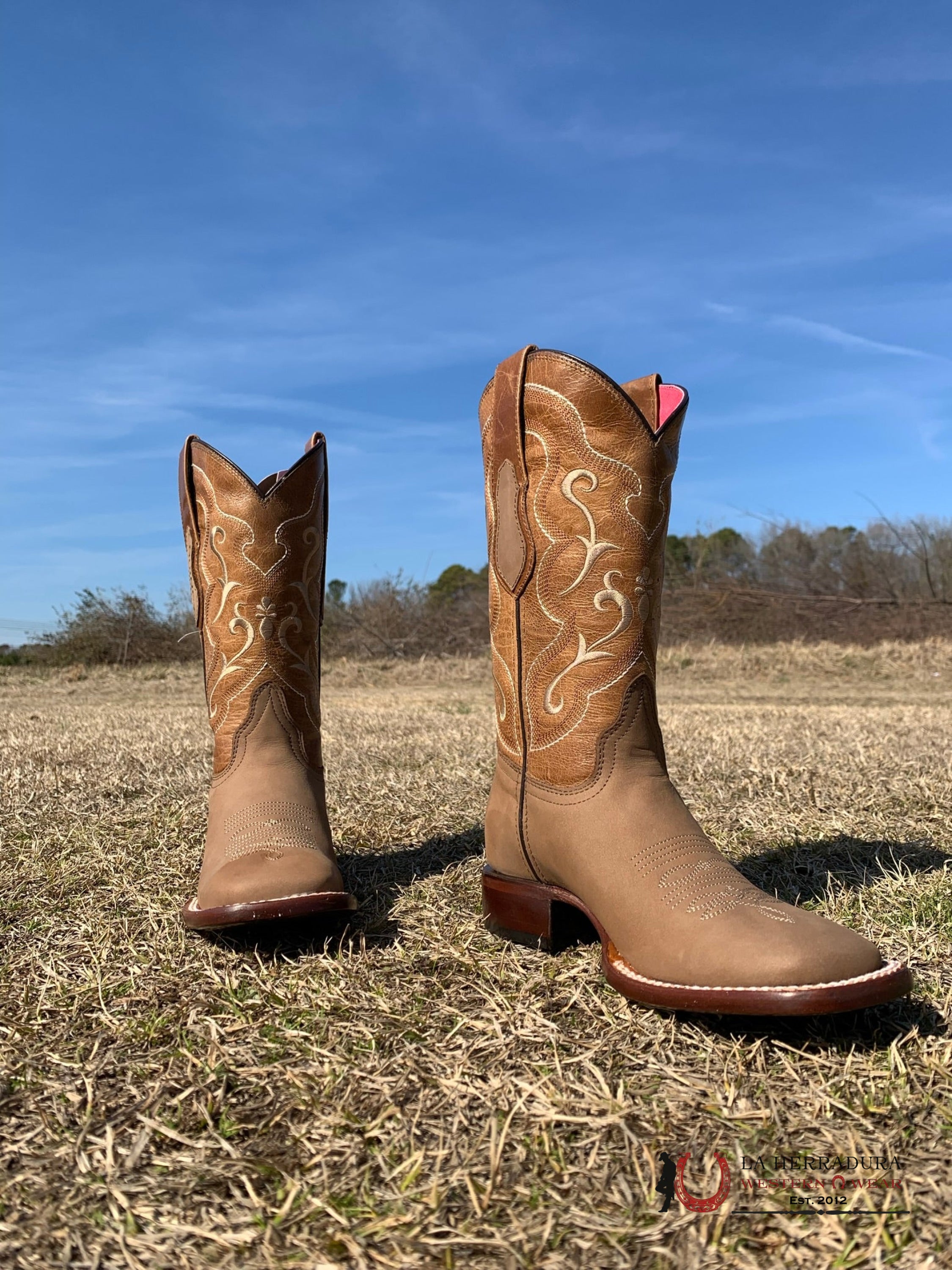 Botas Quincy Crazy Leather Tan 231 Mujeres
