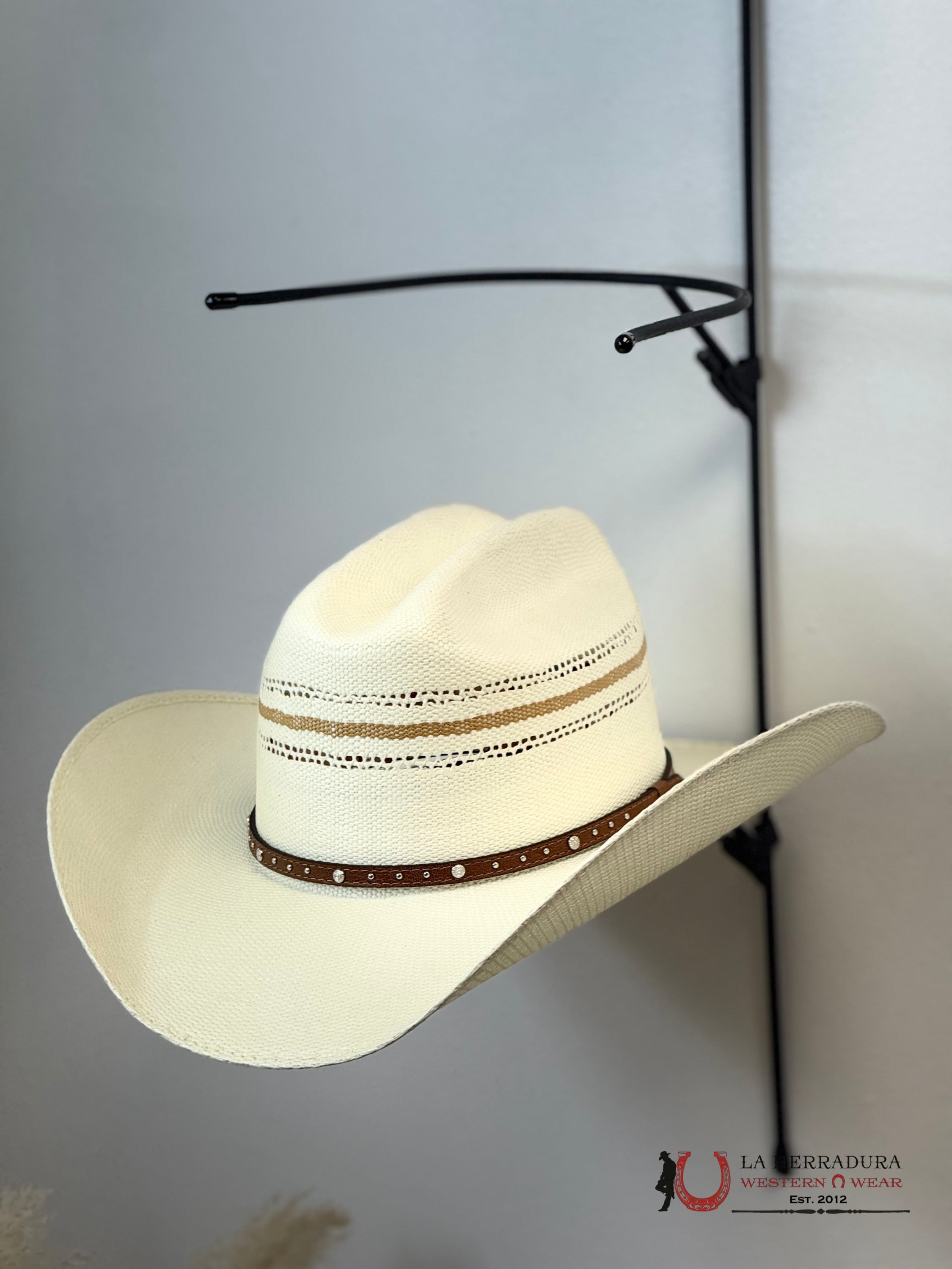 BULLHIDE BOYLE 25X BRIM 4 1/4 STRAW HAT TEJANA