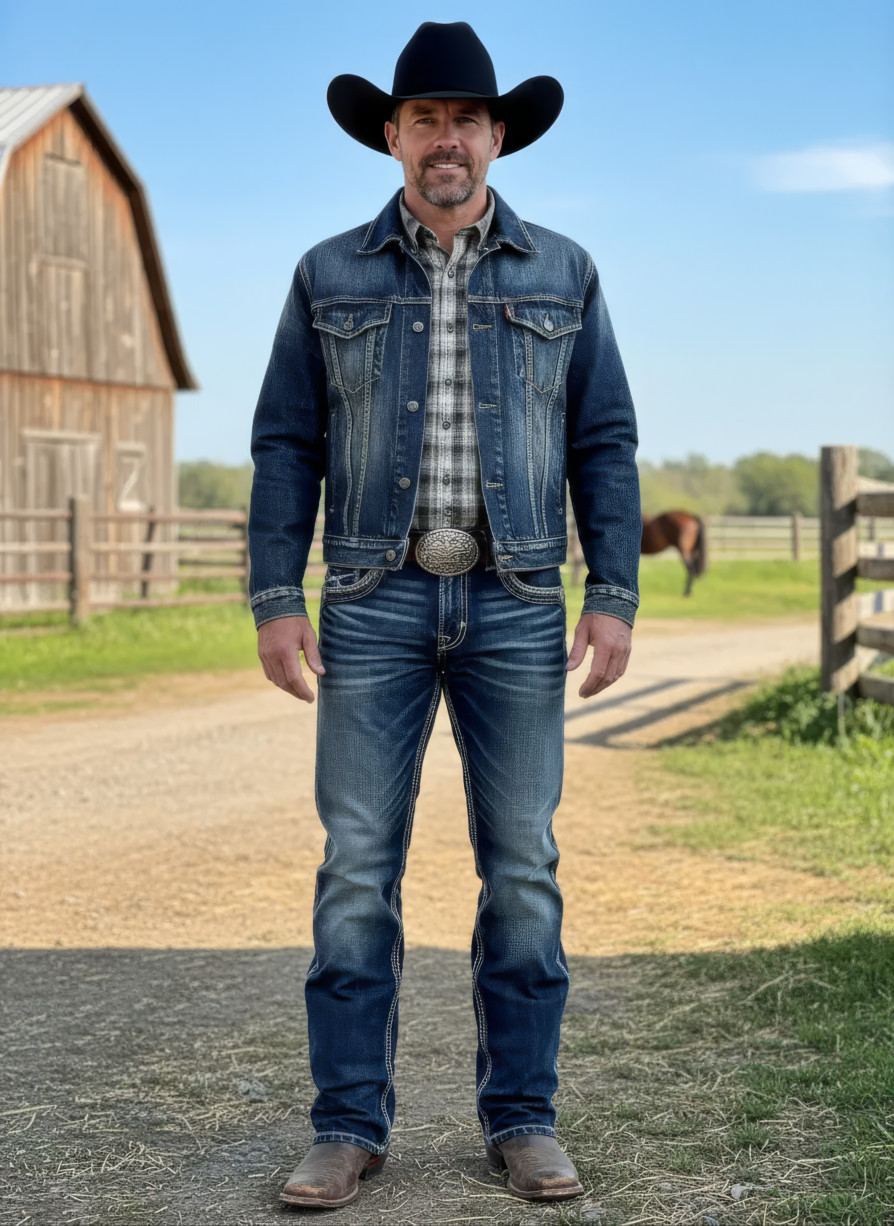 ROCK IN LA MENS PANTS BLUE R-358