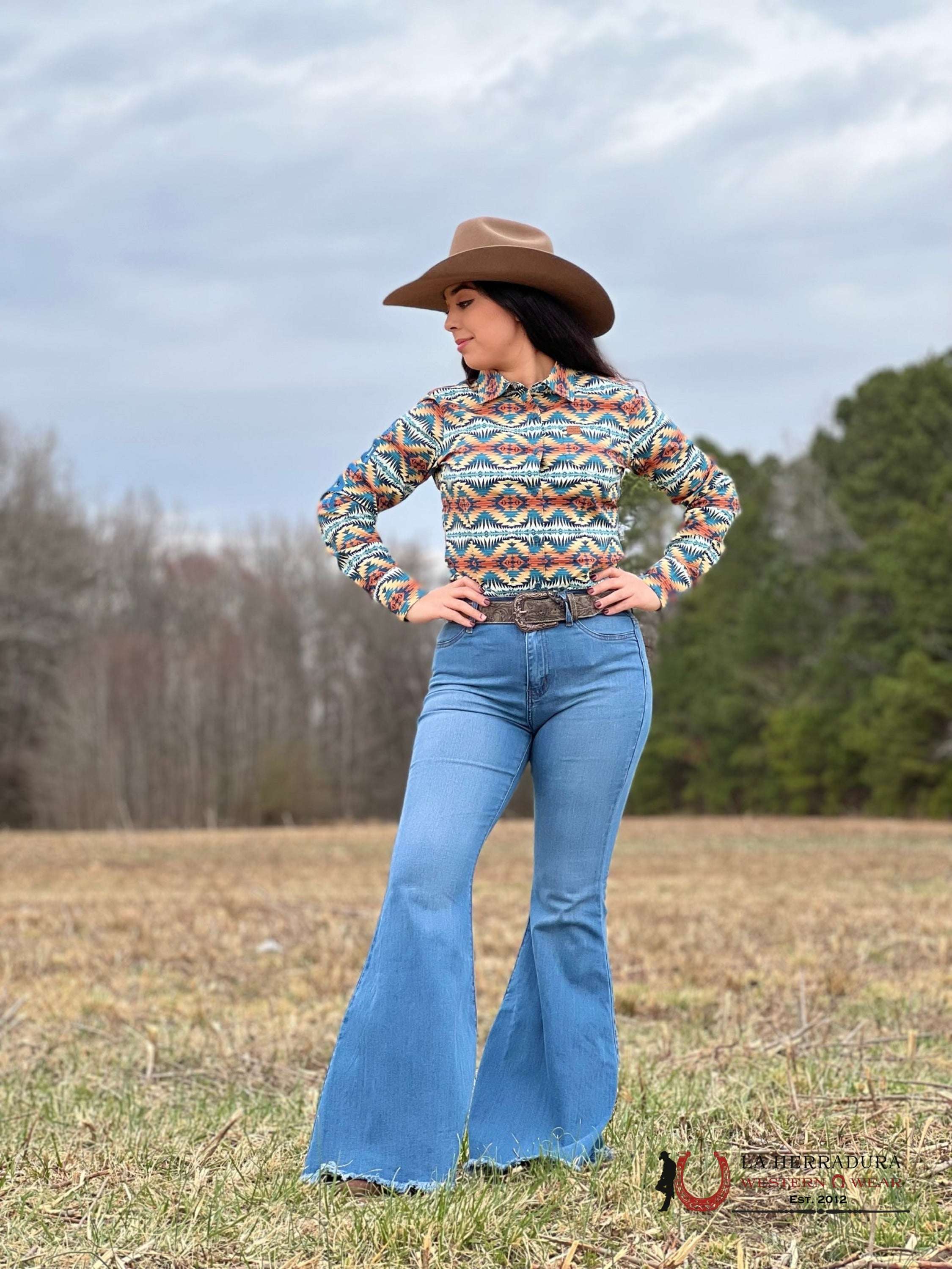 Camisa Ariat For Women Night Dance Ropa Mujeres