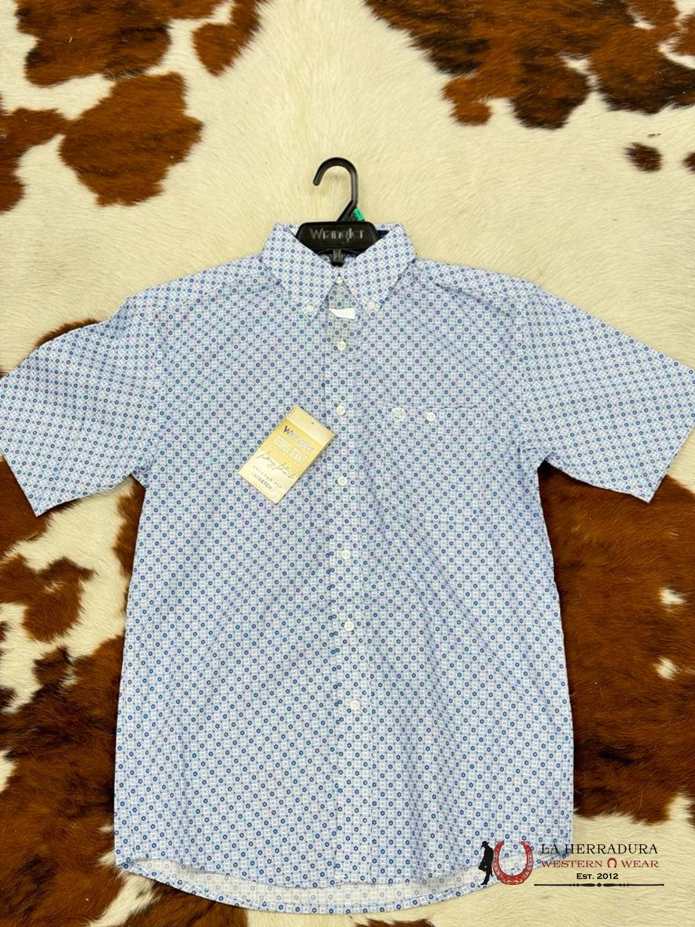 Camisa Wrangler Admiral Printed George Strait Collection Ropa Hombres