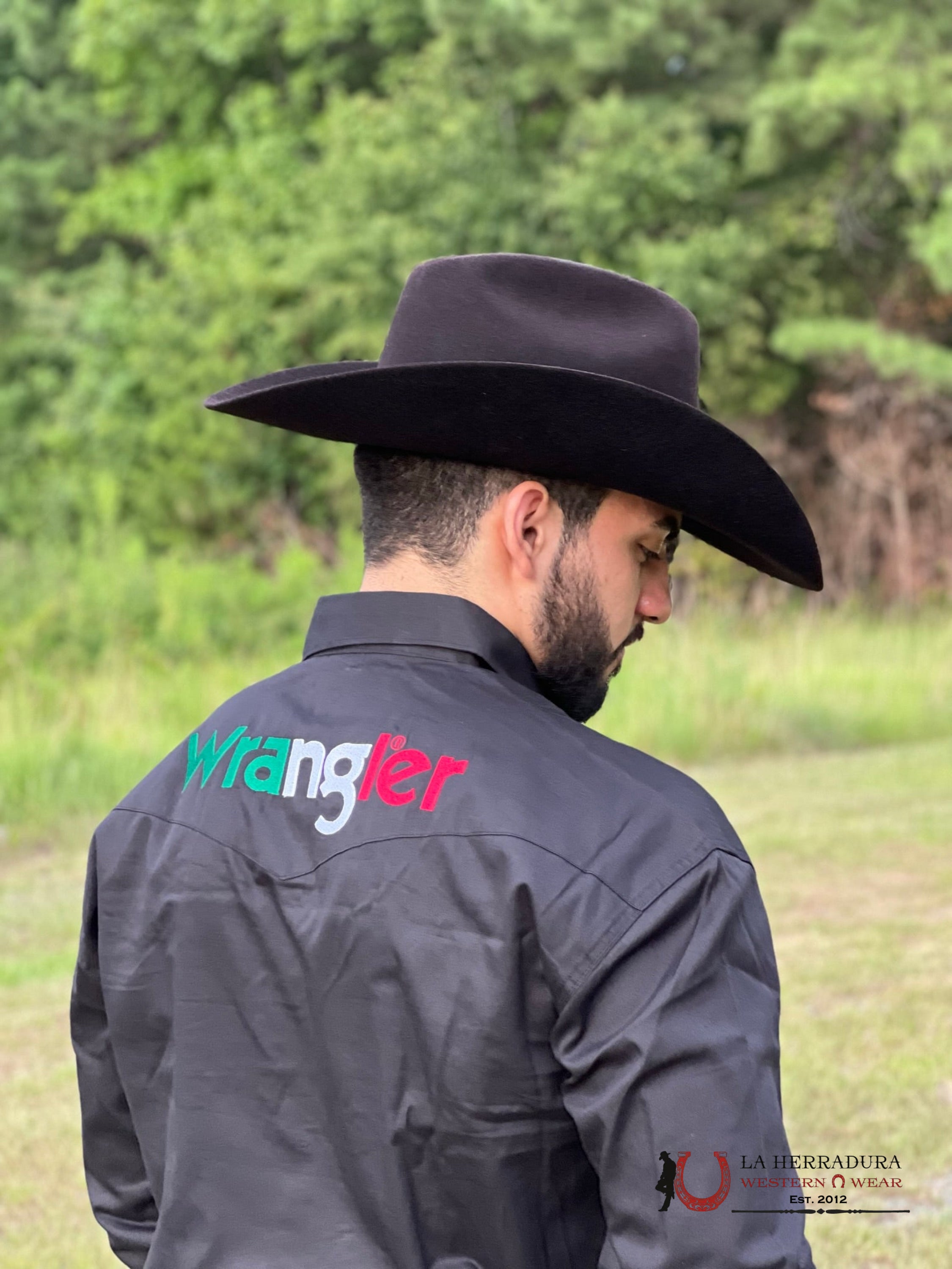 Camisa Wrangler / Black Team Mexico Ropa Hombres