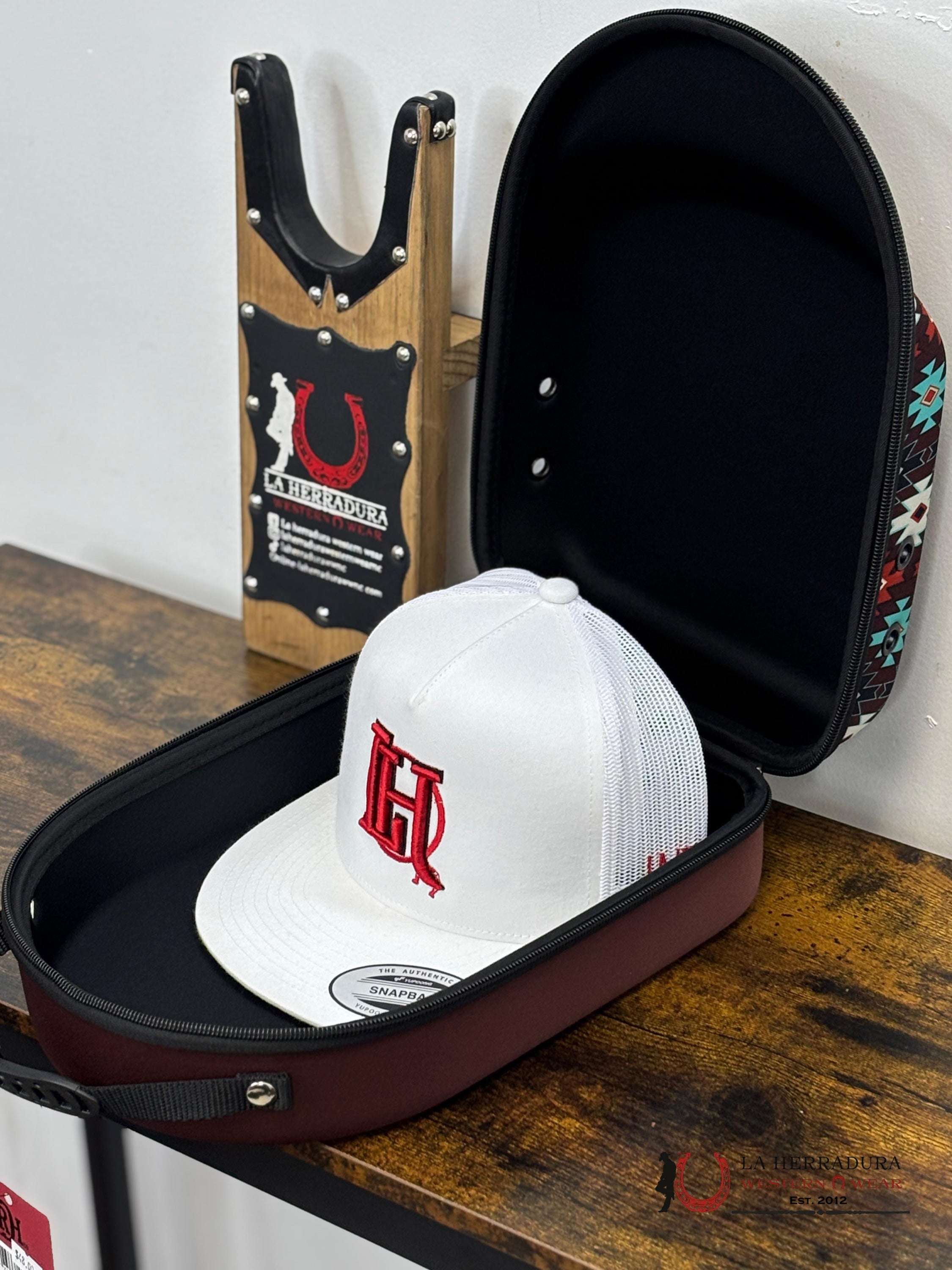 Cap Carrier With Sunglasses Case Aztec Style Caps Mens Gorras Hombres