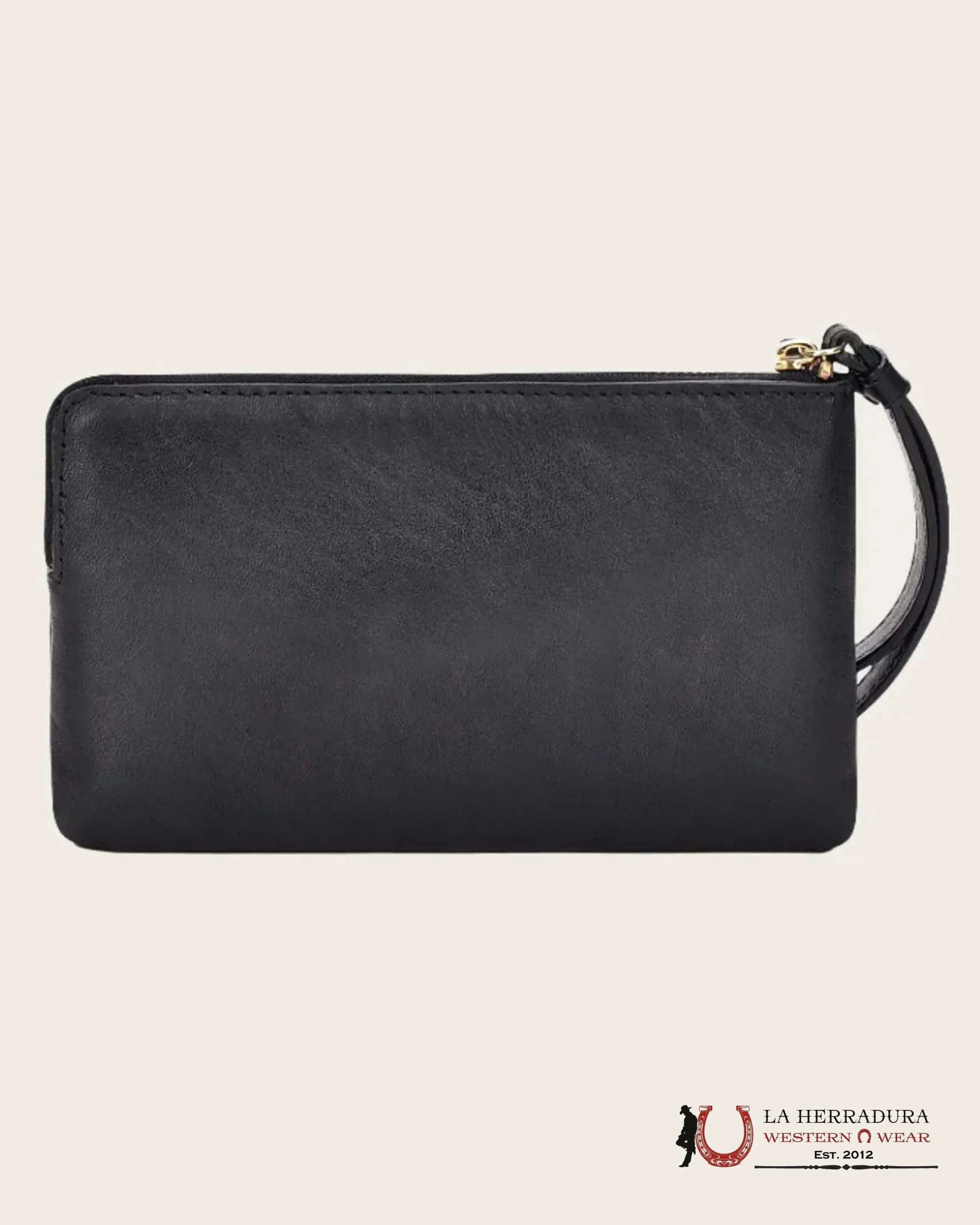 Cartera Cuadra Dama Mantarraya Negr Ld Ropa Mujeres