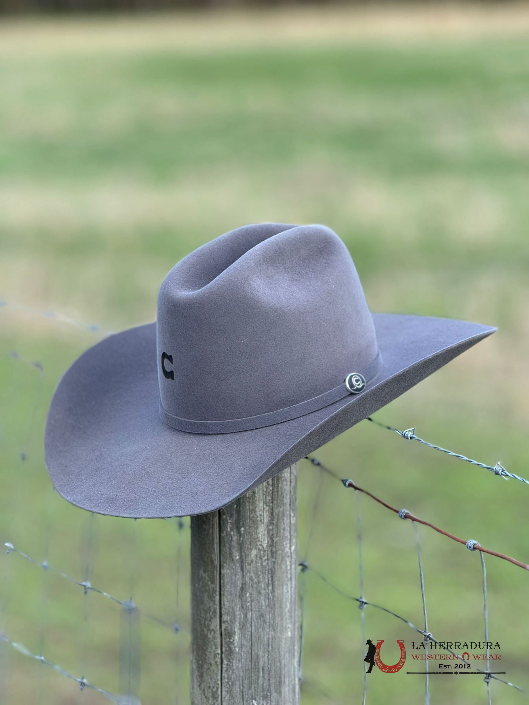 Charlie 1 Horse Cash 6X Charcoal Texanas Mujeres