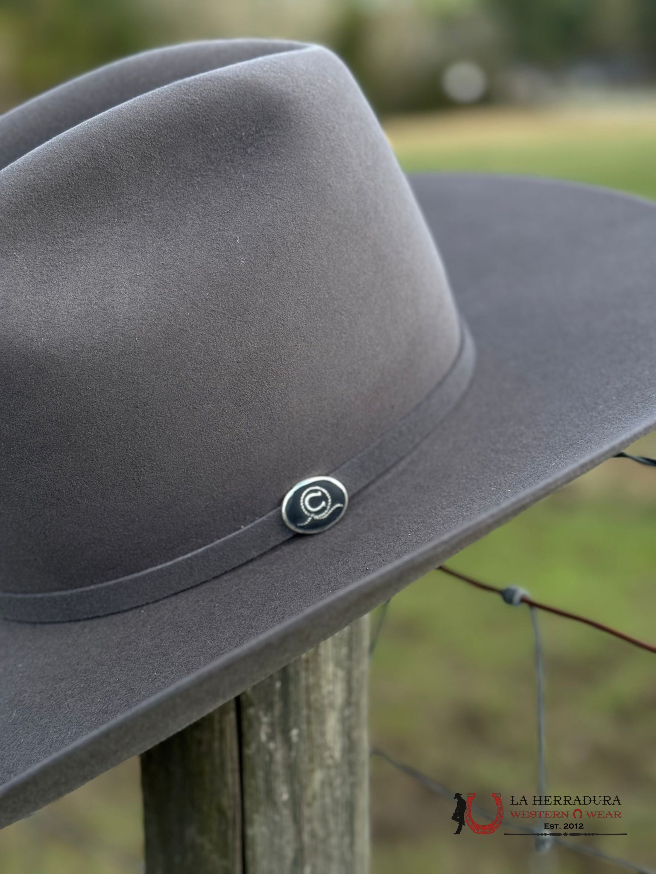 Charlie 1 Horse Cash 6X Charcoal Texanas Mujeres