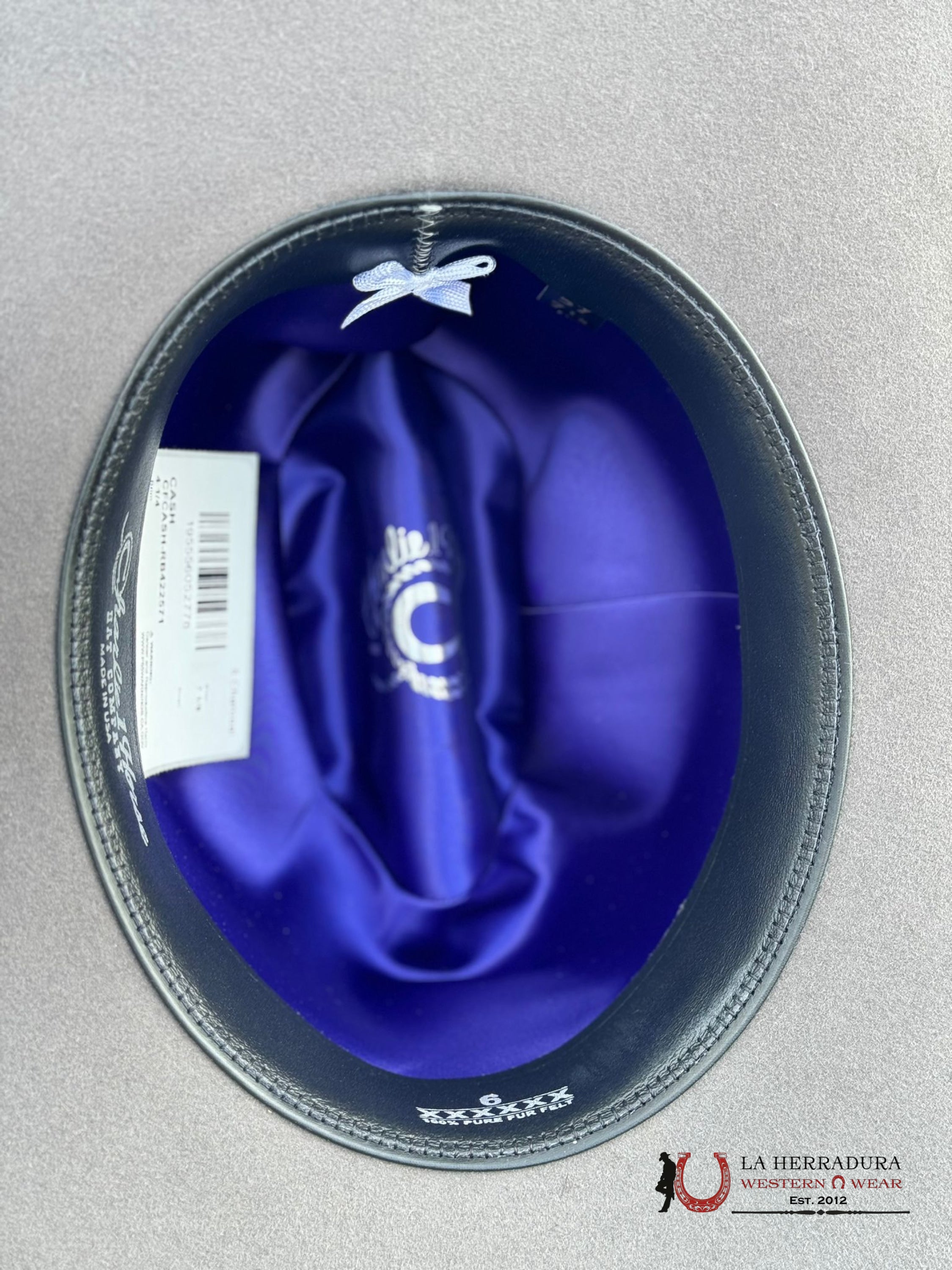 Charlie 1 Horse Cash 6X Charcoal Texanas Mujeres