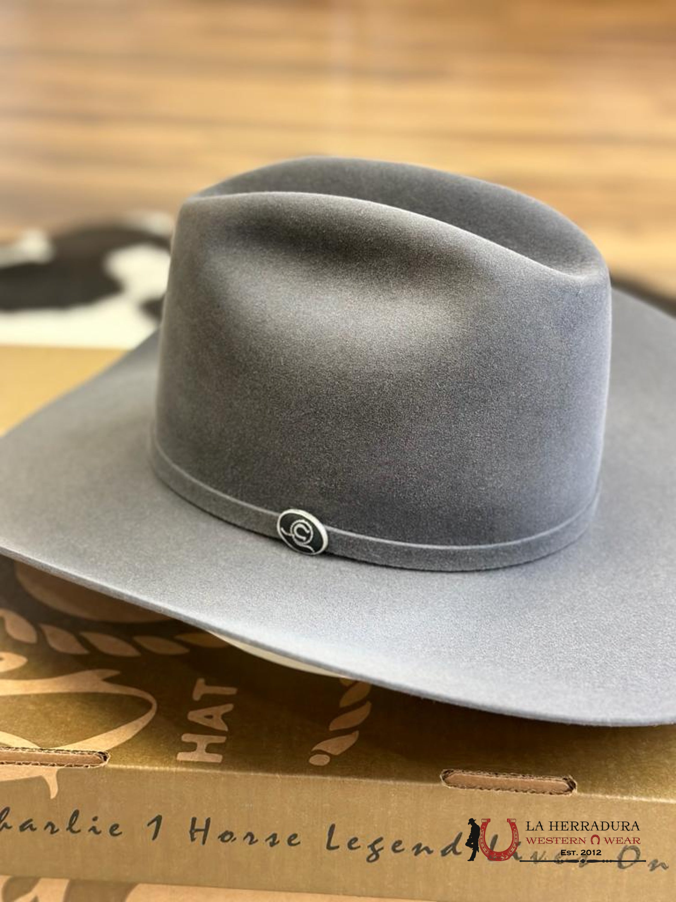 Charlie 1 Horse Cash 6X Charcoal Texanas Mujeres