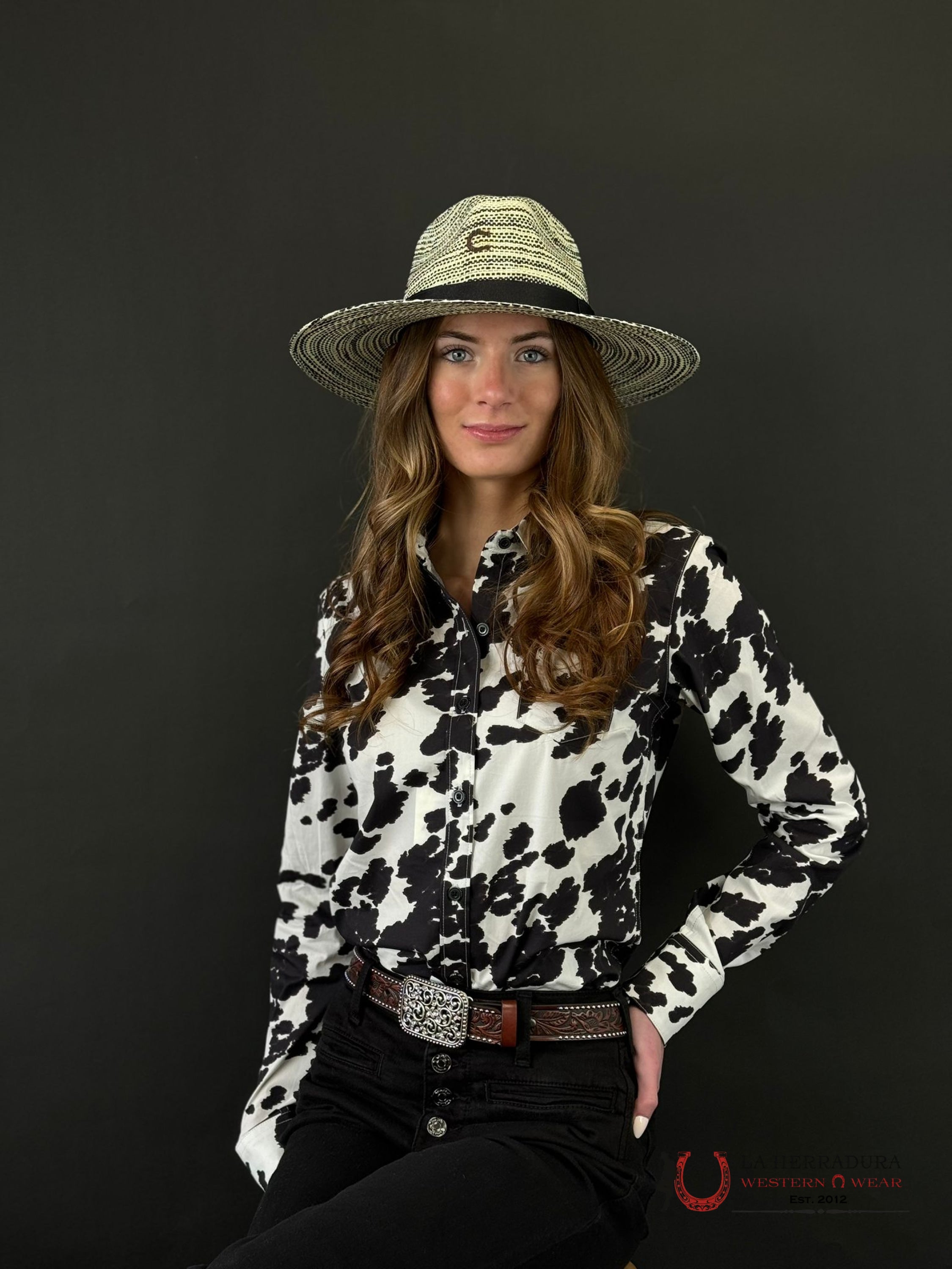 Charlie 1 Horse Straw Hat Hawaii Ya Texanas Mujeres