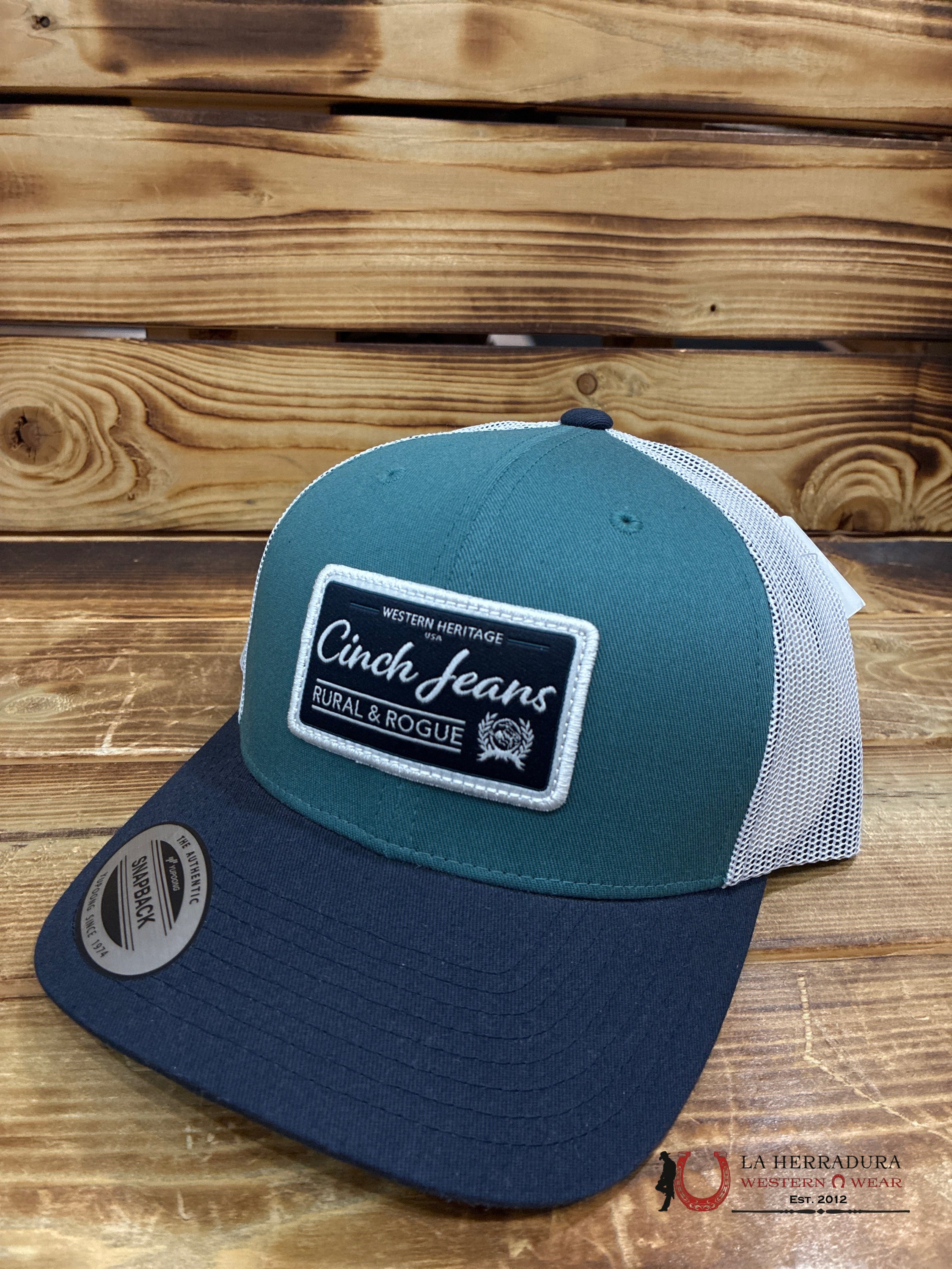 CINCH BLUE TRUCKER CAP