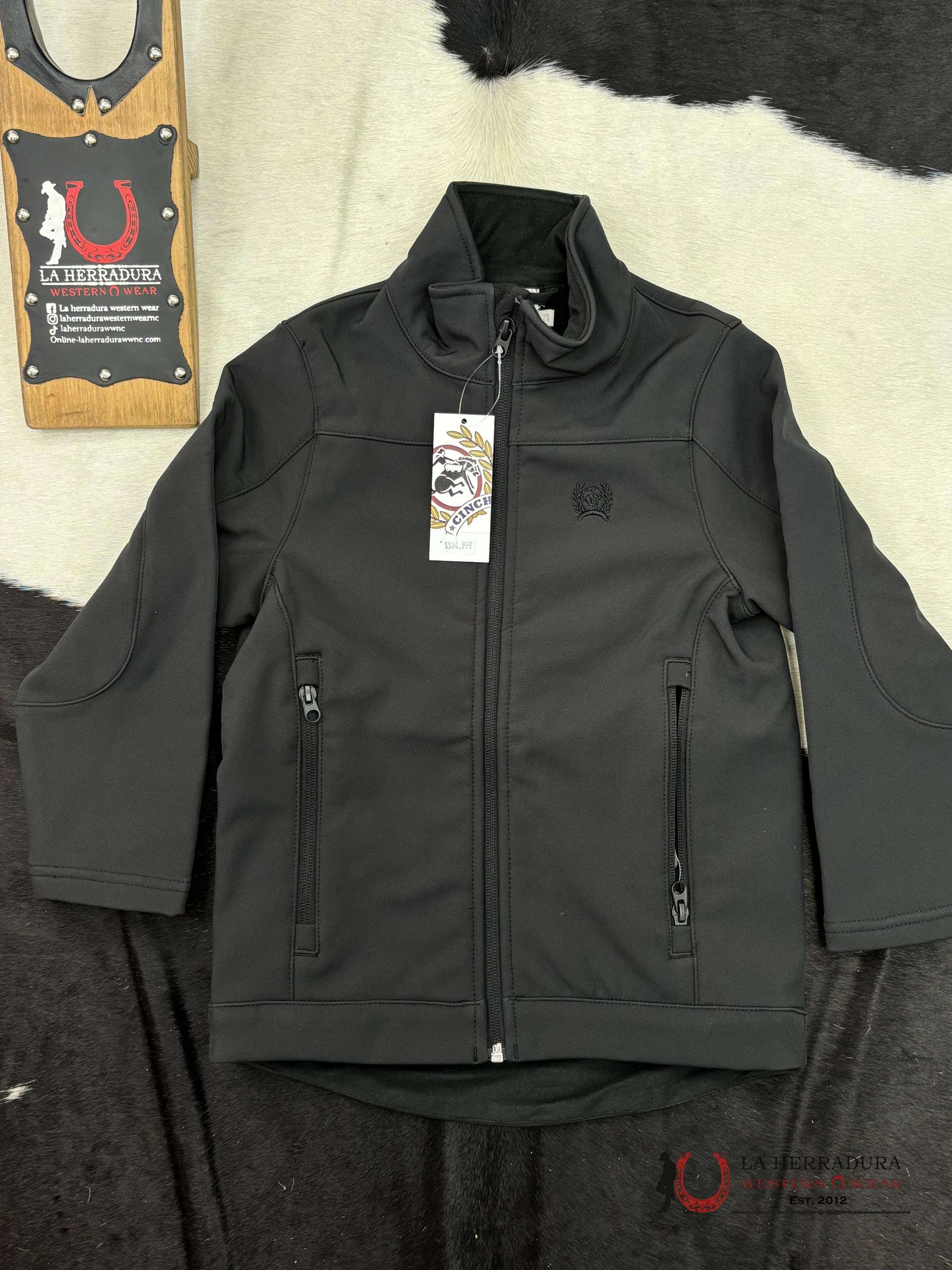 Cinch Boys Bonded Jacket - Black Niñas