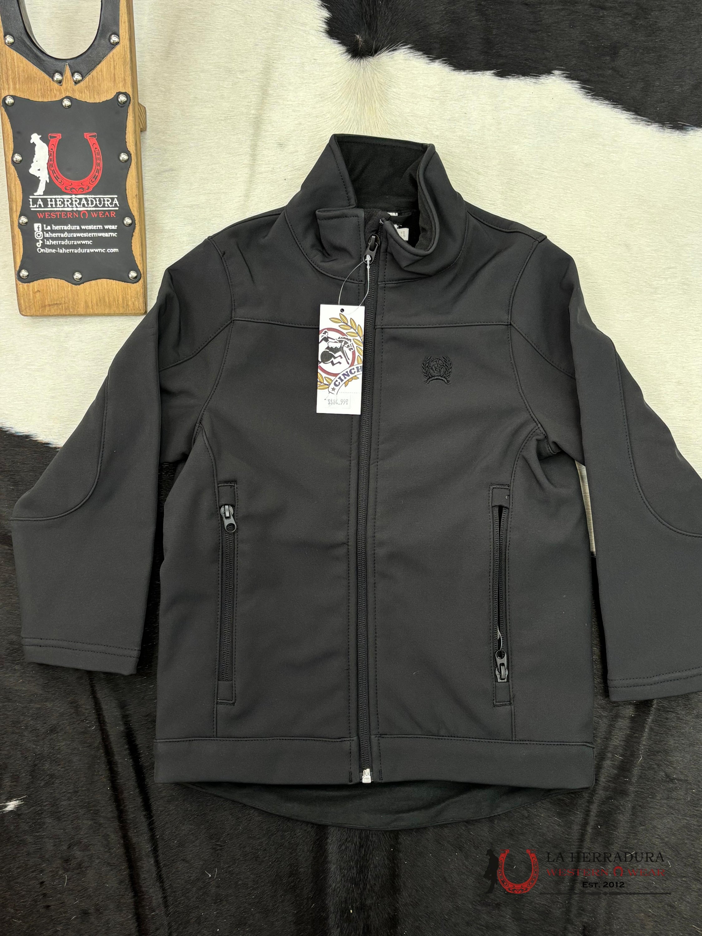 Cinch Boys Bonded Jacket - Black Niñas