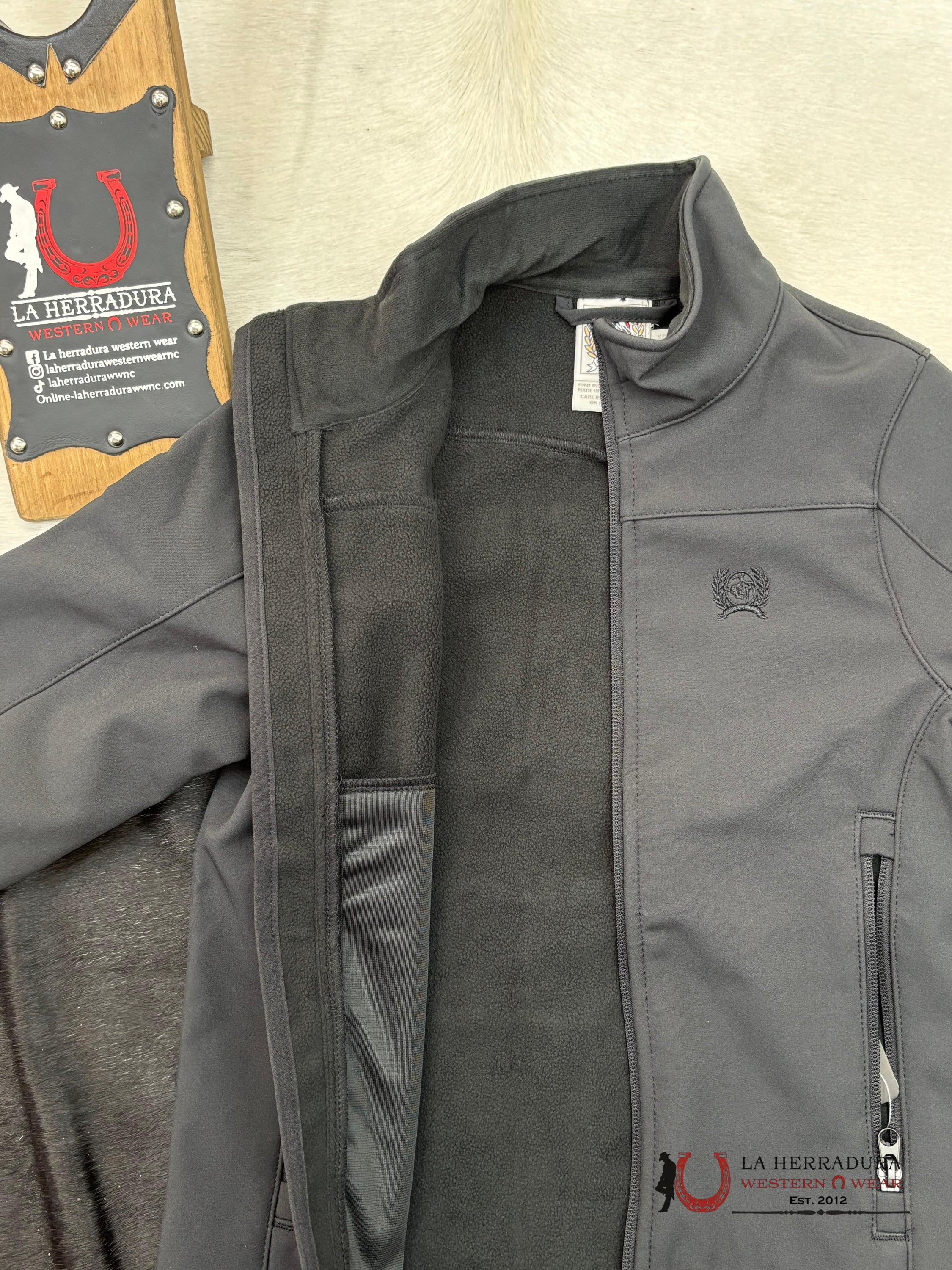 Cinch Boys Bonded Jacket - Black Niñas