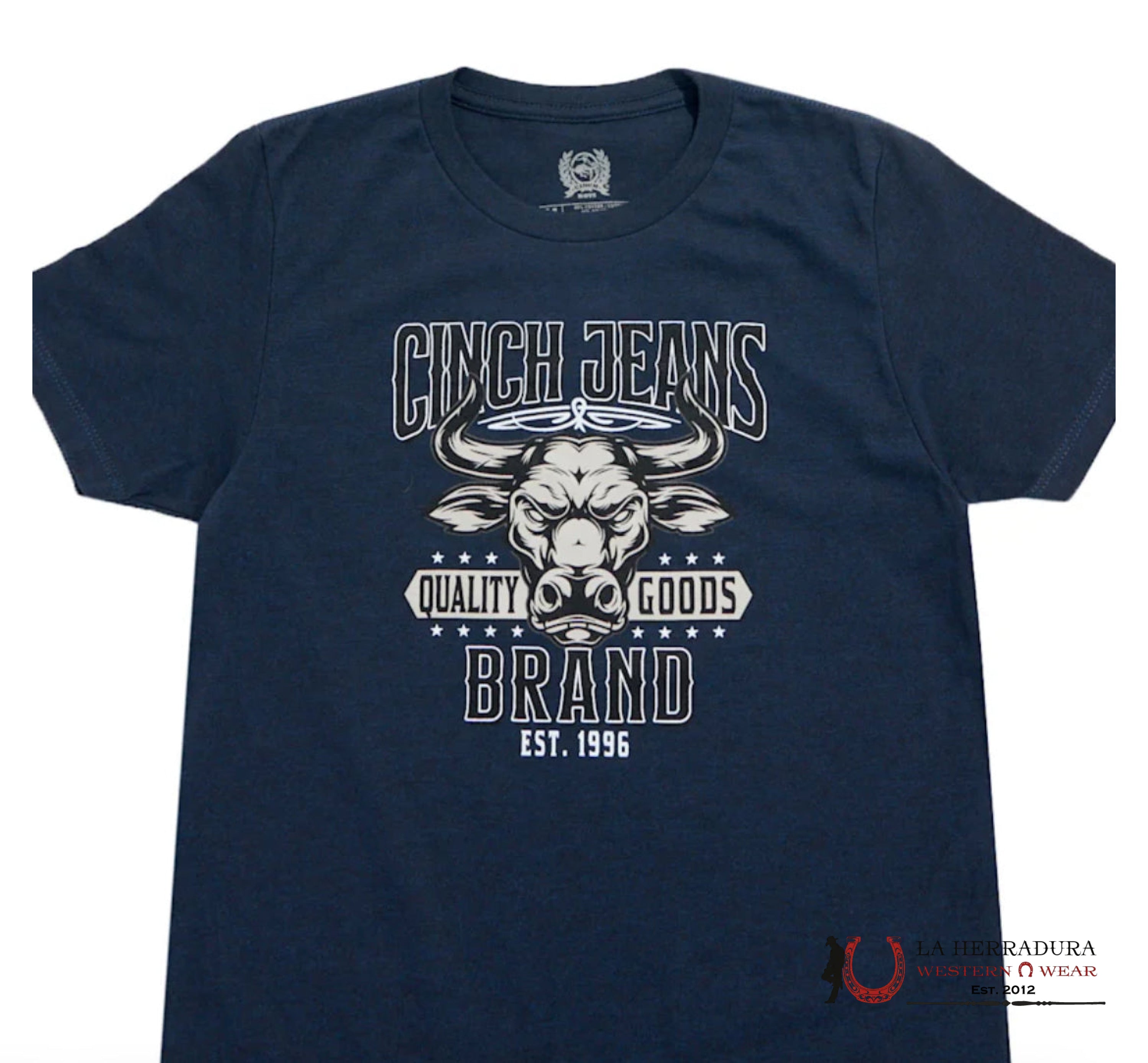 CINCH BOYS TSHIRT- NAVY BULL MTT7870163 NIÑOS