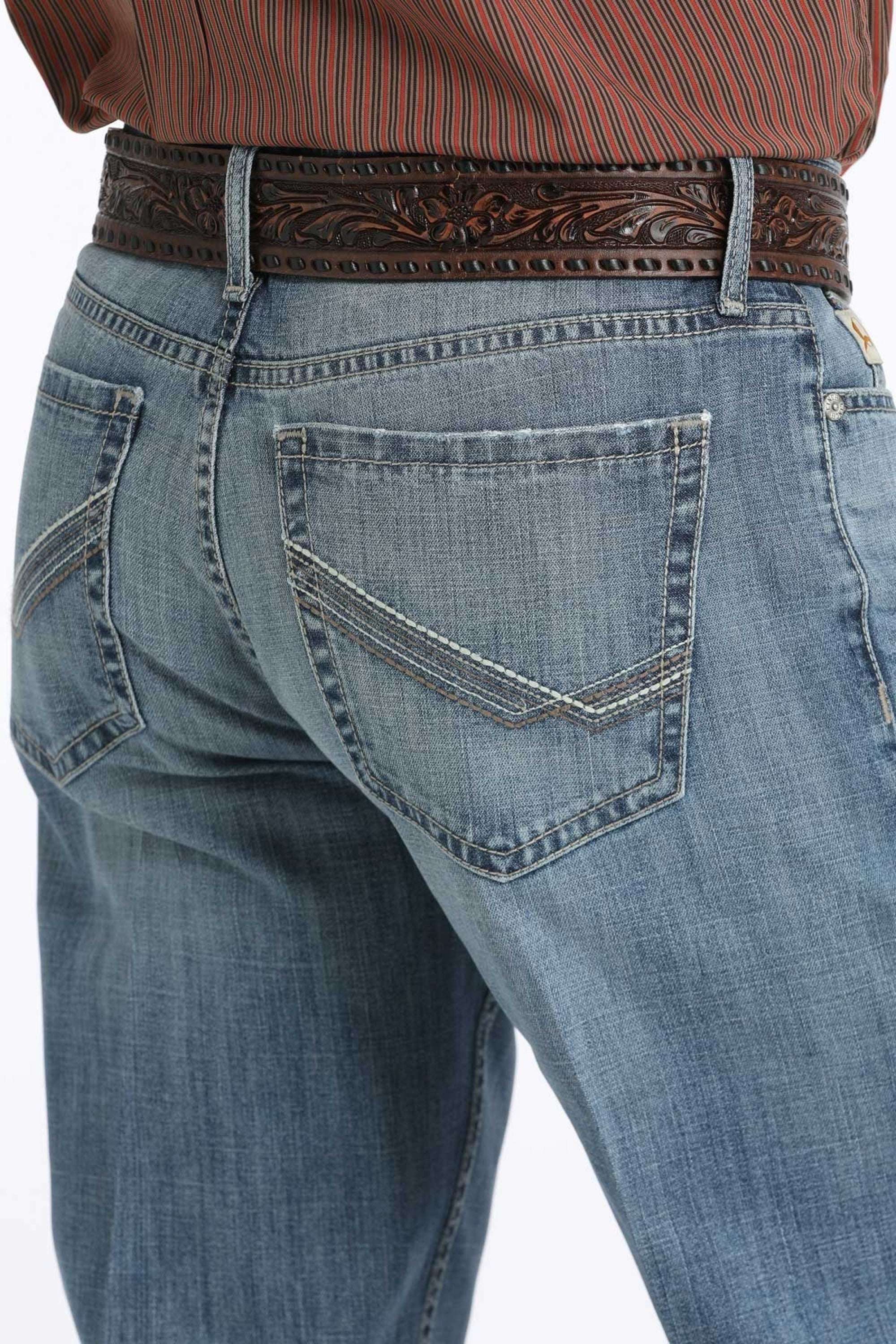 CINCH JEAN Grant Relaxed Mid Rise BootCut Light Washed - 7001 ROPA HOMBRES