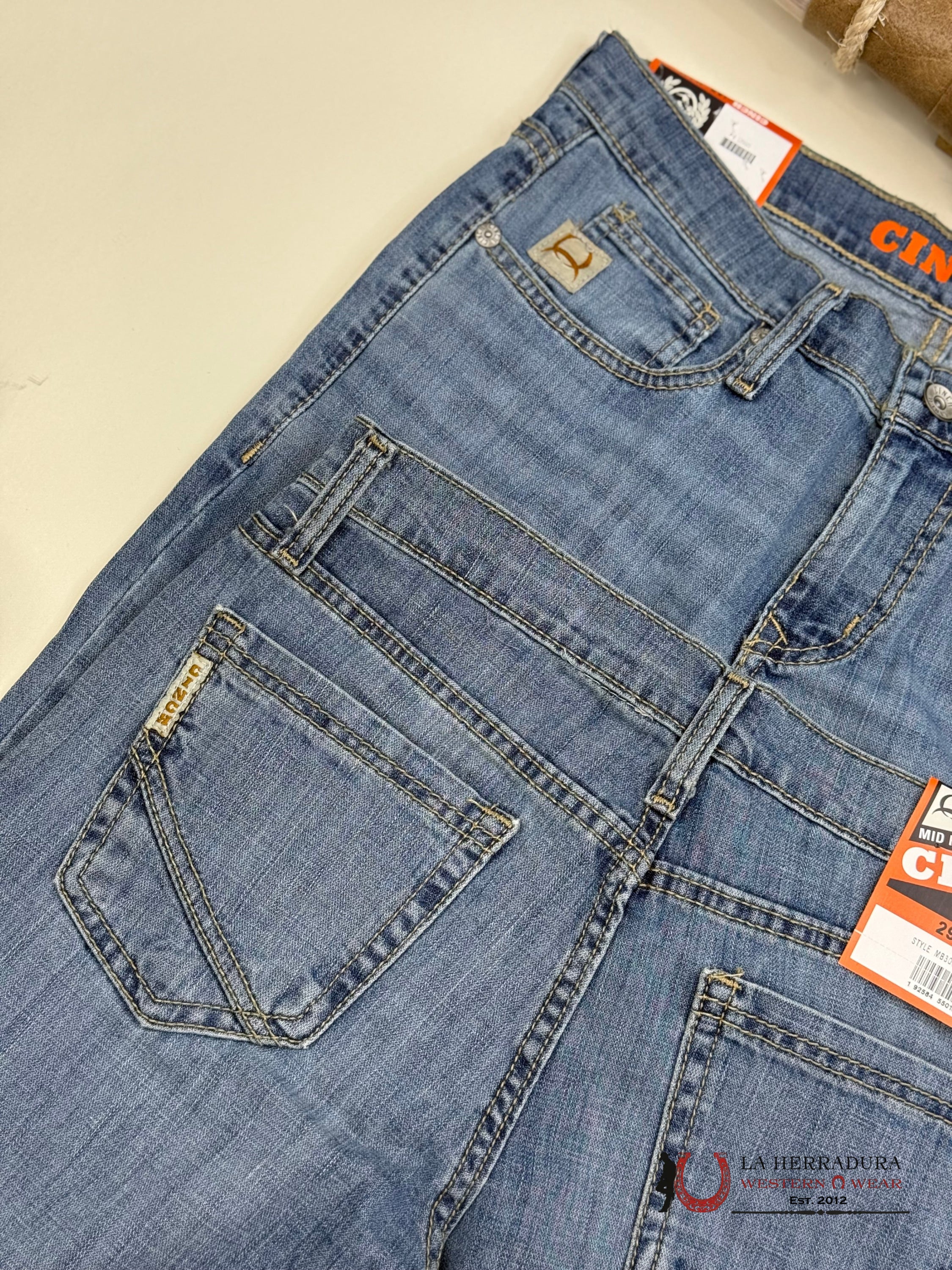 CINCH JEAN IAN LIGHT JEAN COLOR - 6001 ROPA HOMBRES