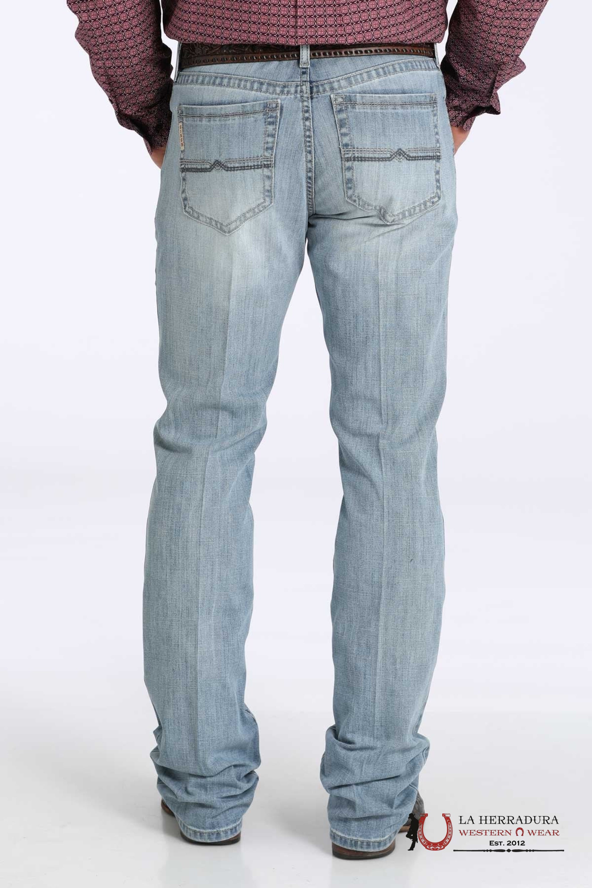 CINCH JEAN IAN LIGHT JEAN COLOR MID RISE SLIM BOOTCUT - 6001 ROPA HOMBRES