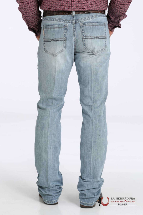 VAQUEROS CINCH IAN CLAROS COLOR VAQUERO CORTE BOTA ENTALLADO A LA CADERA - MB31036001