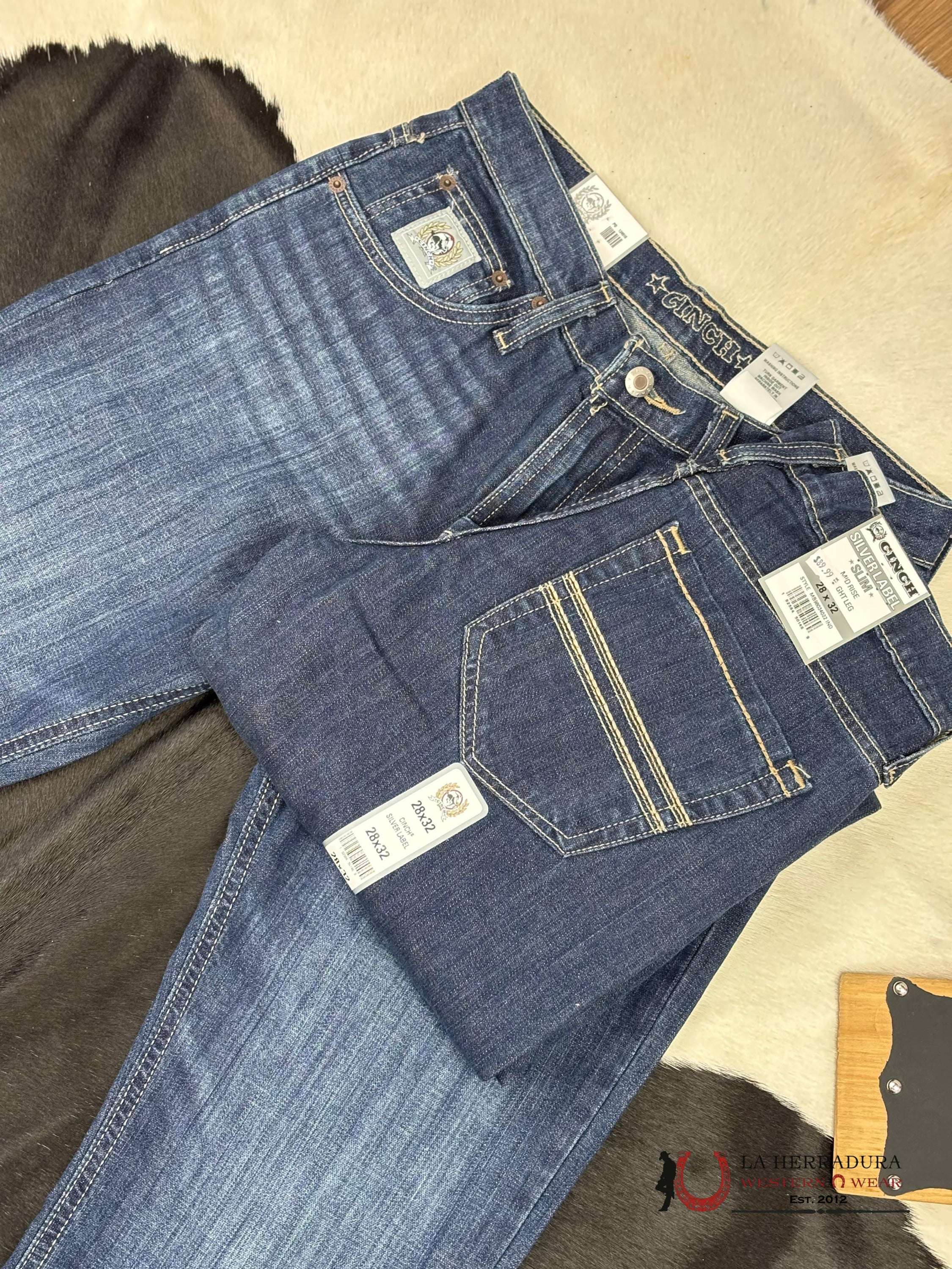 Cinch Jean Mid Rise Straight Leg Ropa Hombres