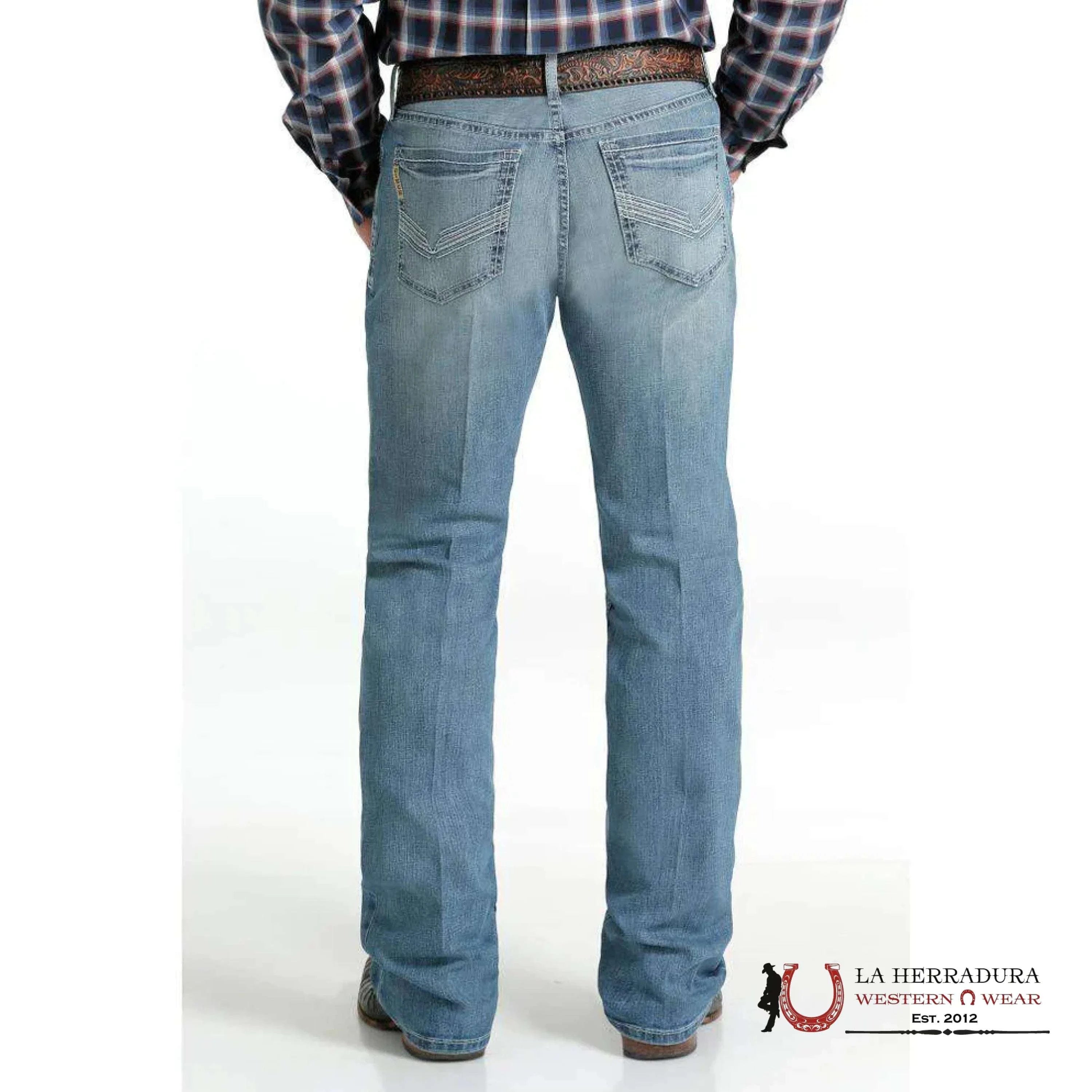 CINCH MEN JEANS IAN MID RISE SLIM BOOT CUT- MB57436001 ROPA HOMBRES