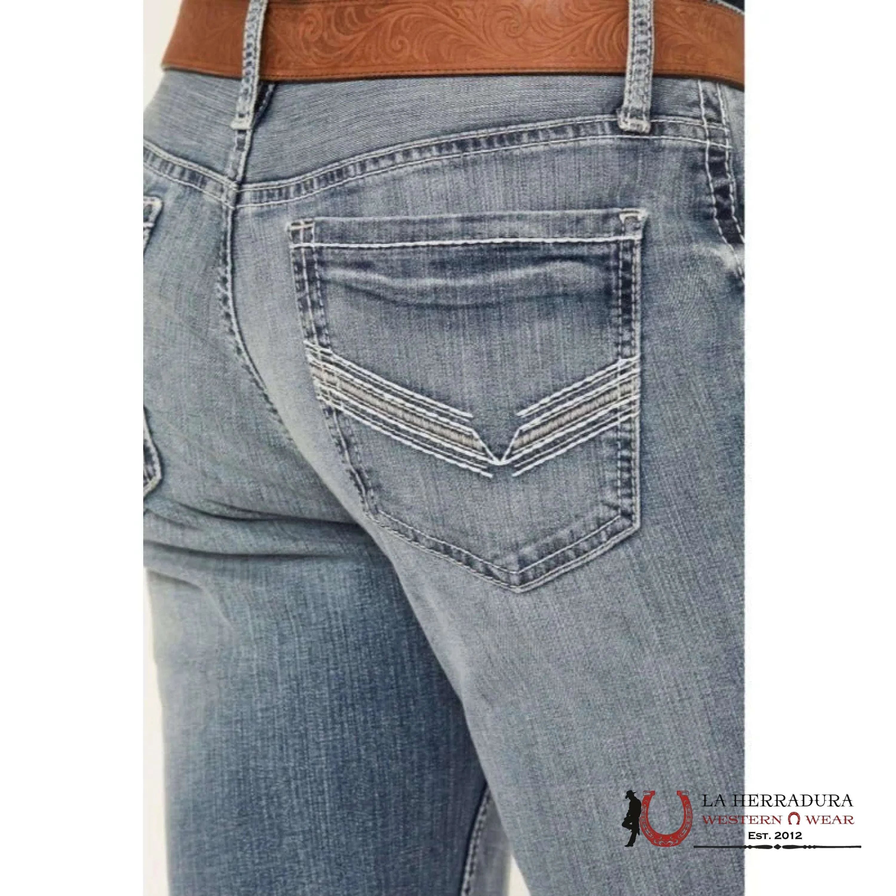CINCH MEN JEANS IAN MID RISE SLIM BOOT CUT- MB57436001 ROPA HOMBRES
