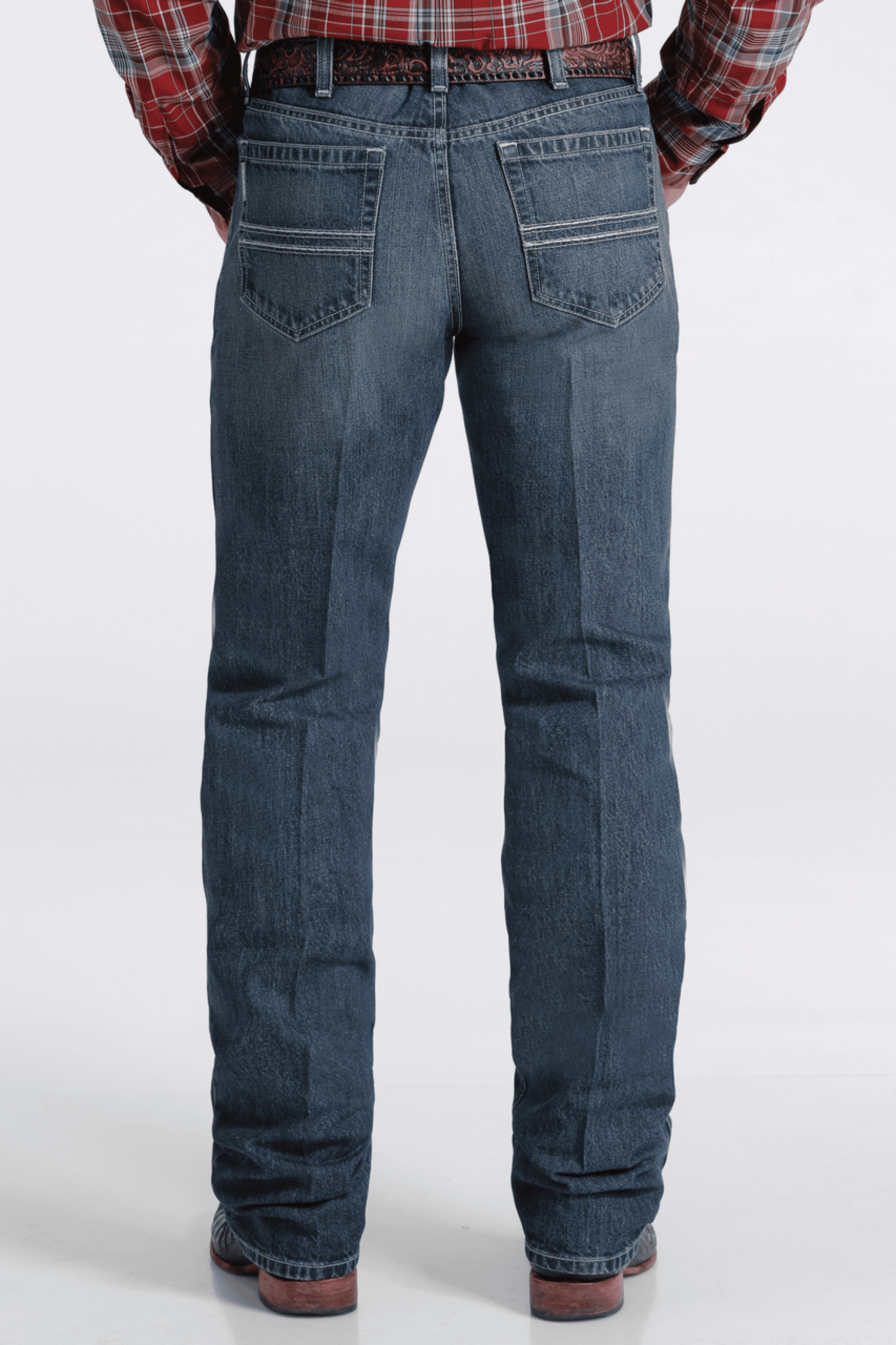 CINCH MEN JEANS SILVER LABEL SLIM MID RISE STRAIGHT LEG- MB98034020 ROPA HOMBRES