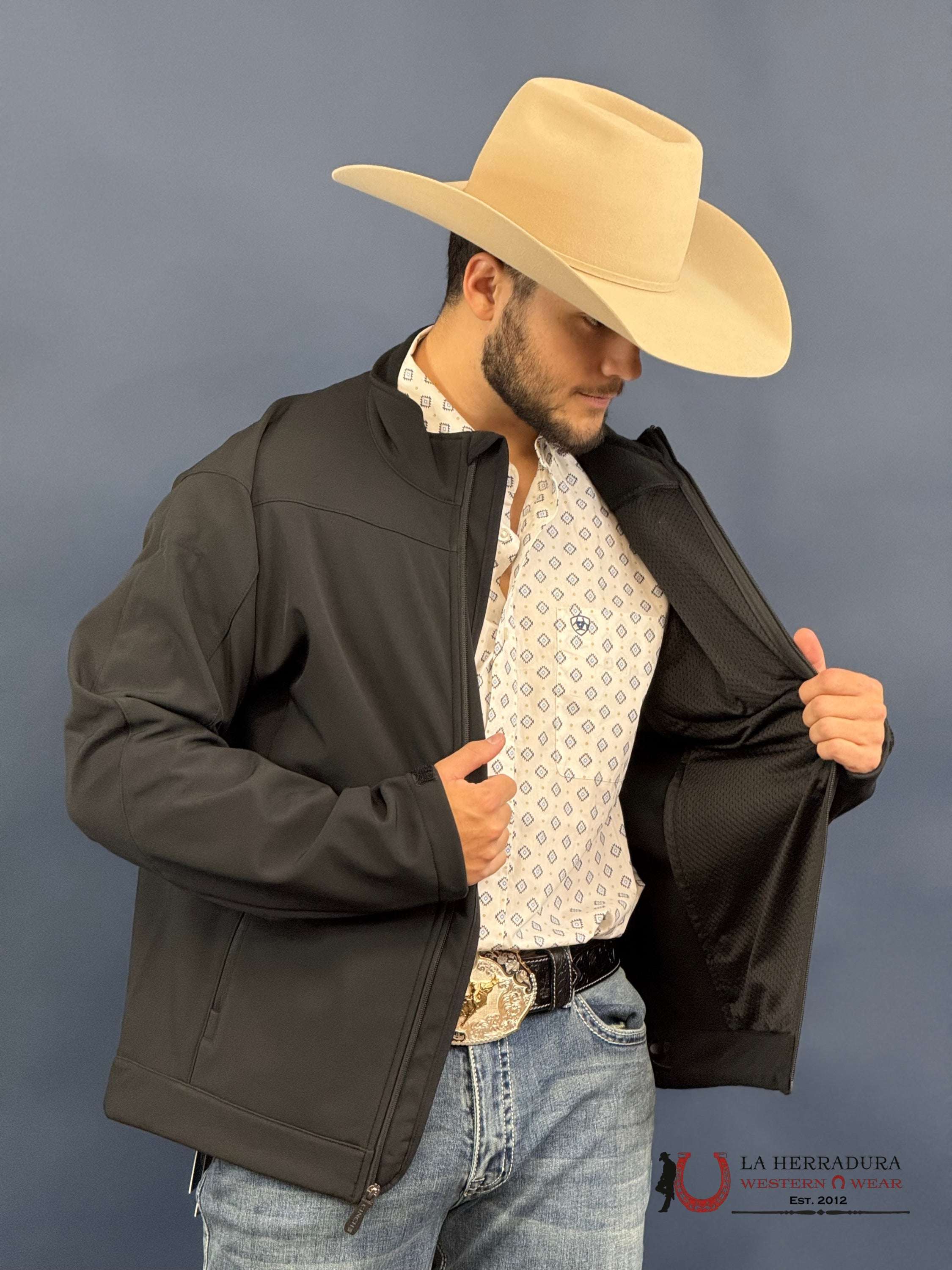 Cinch Mens Bonded Concealed Carry Jacket- Black 3014 Ropa Hombres