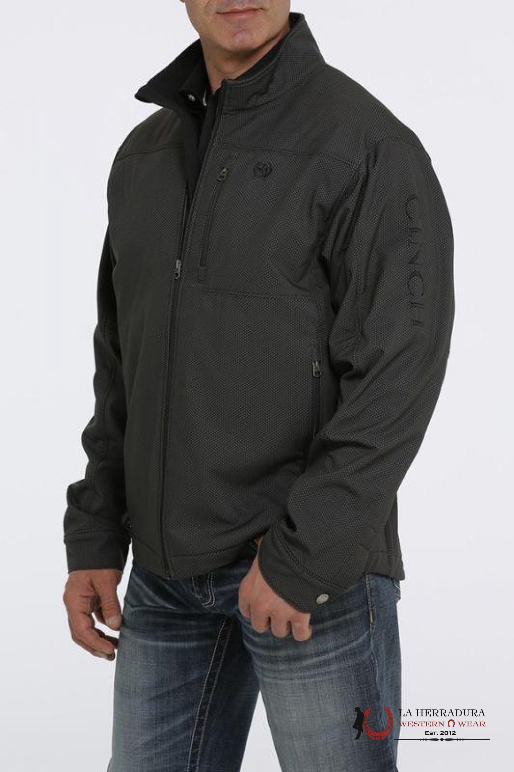 Cinch Mens Bonded Jacket Grey 7004 Ropa Hombres