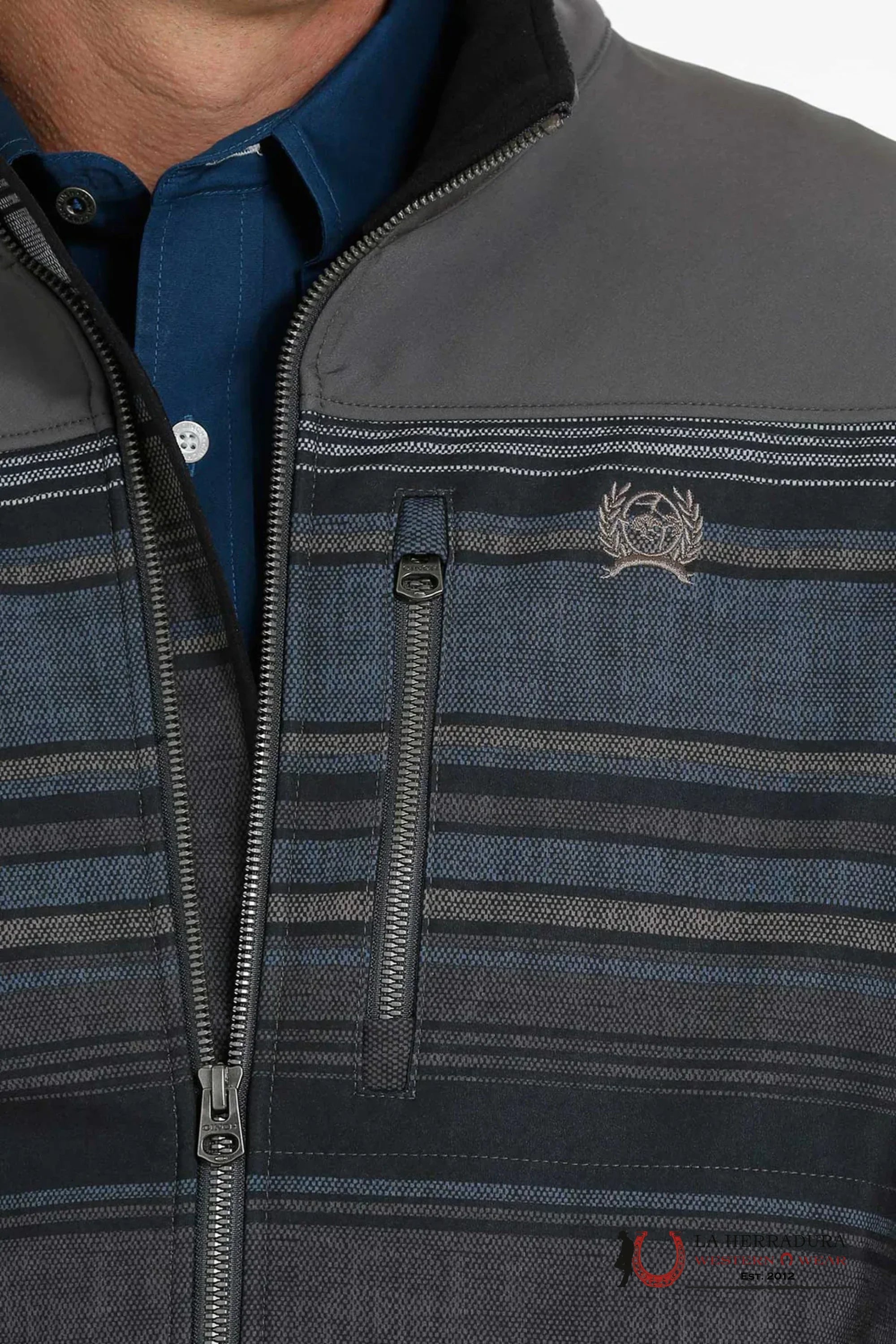 Cinch Men’s Charcoal Bonded Jacket MWJ1518006 ROPA HOMBRES