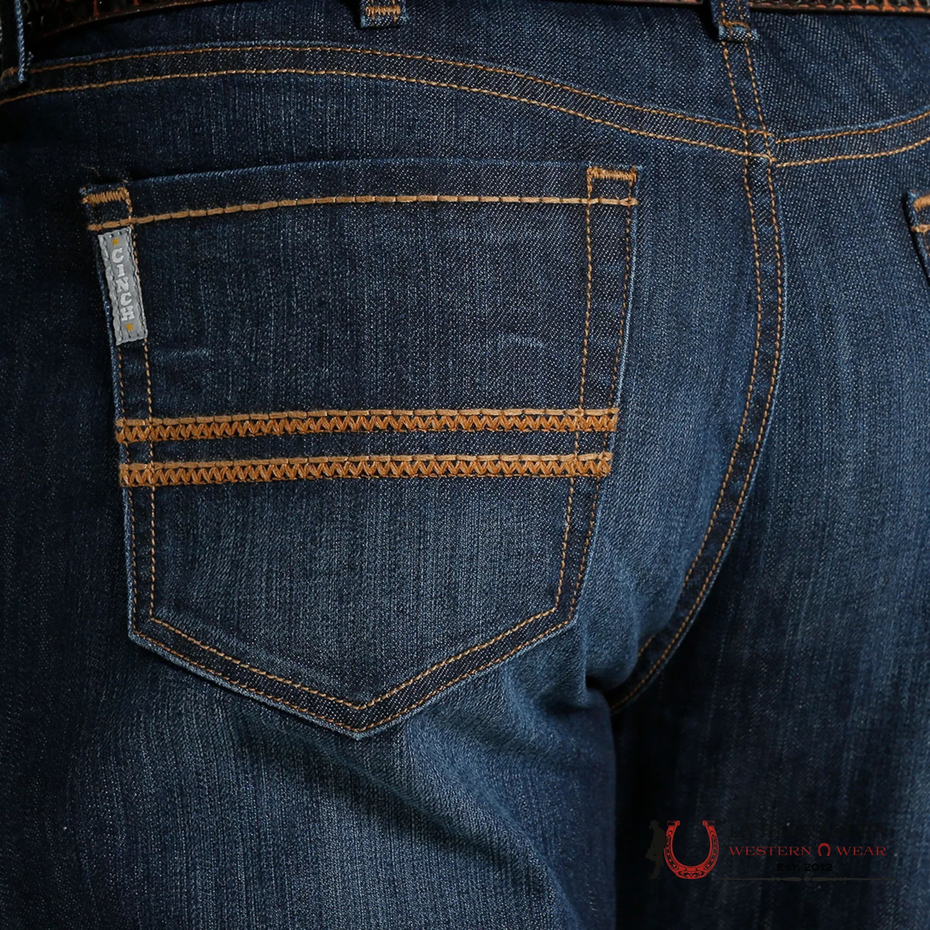 CINCH MENS JEANS SILVER LABEL SLIM MID RISE STRAIGHT LEG- MB98034018 ROPA HOMBRES