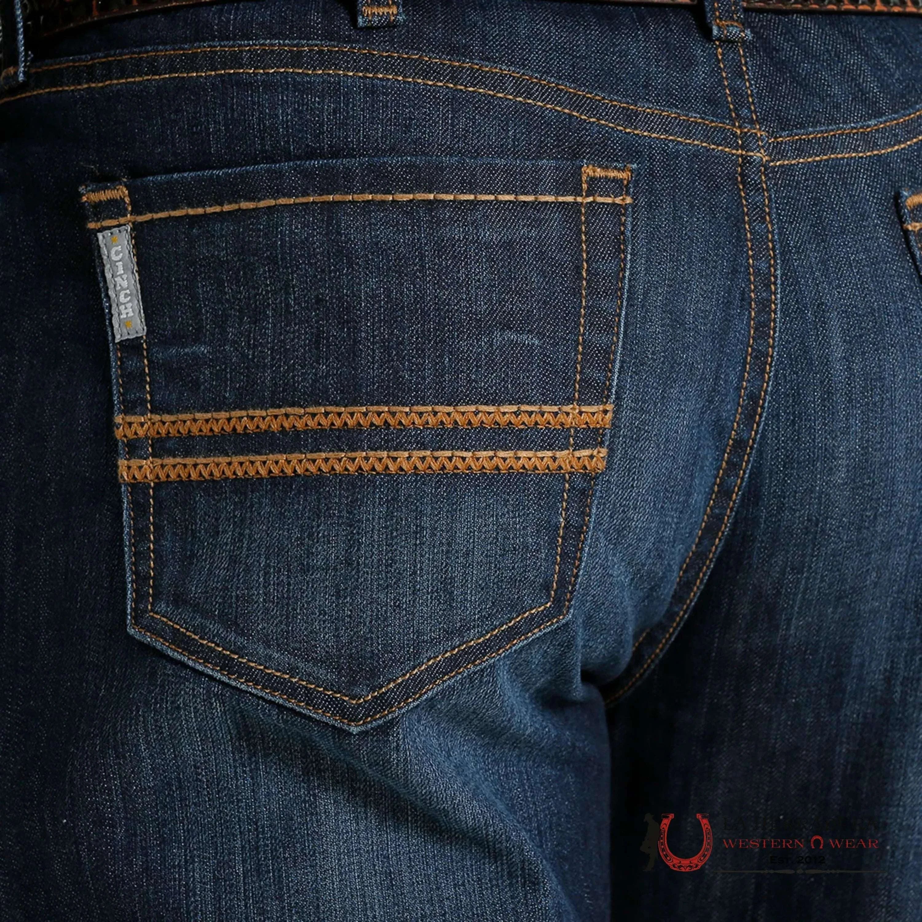 CINCH MENS JEANS SILVER LABEL SLIM MID RISE STRAIGHT LEG- MB98034018 ROPA HOMBRES