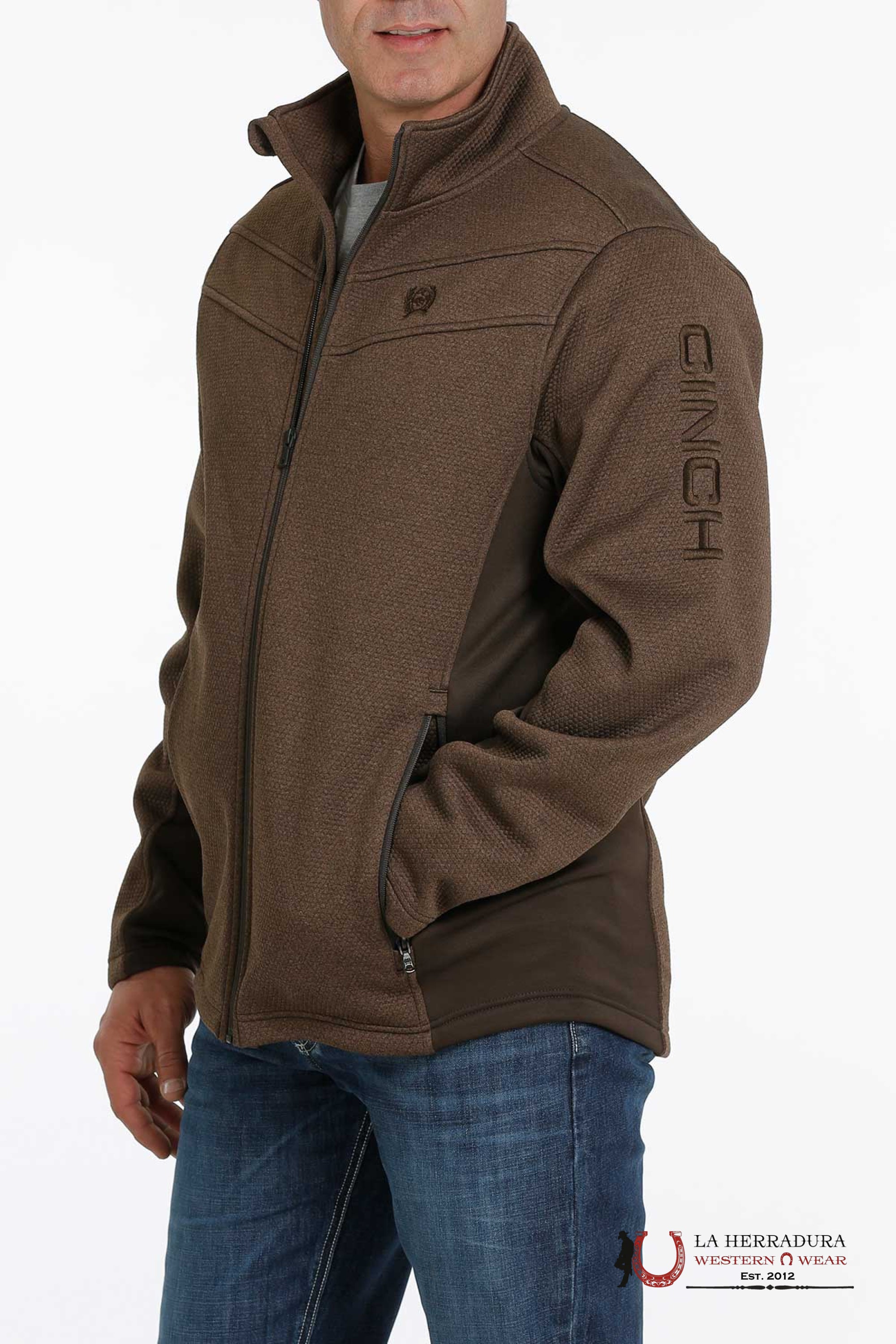 CINCH MENS Lightweight Fleece Logo Jacket MWJ1562002 ROPA HOMBRES