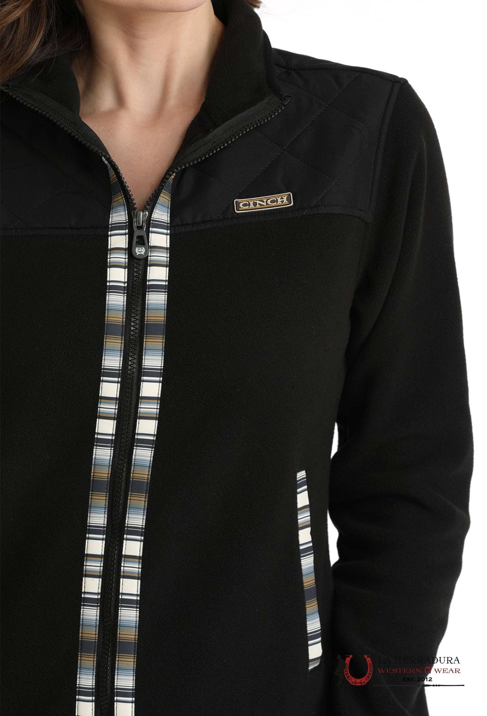 Cinch Womens Fleece Black- Jacket Ropa Mujeres