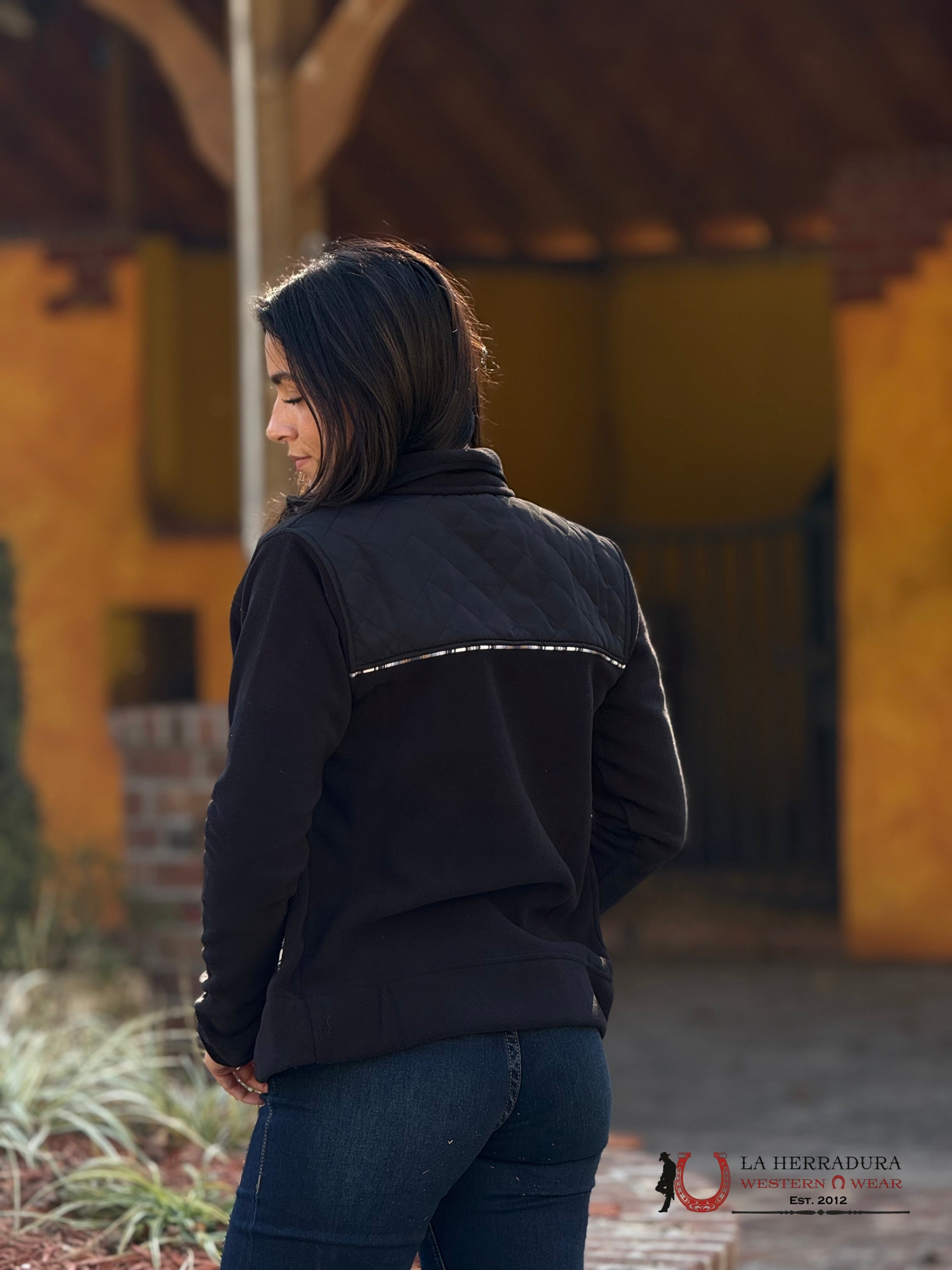 Cinch Womens Fleece Black- Jacket Ropa Mujeres